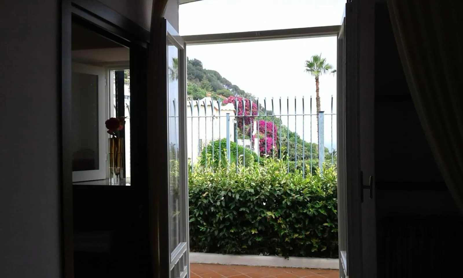 Garden view in Villa Augusta