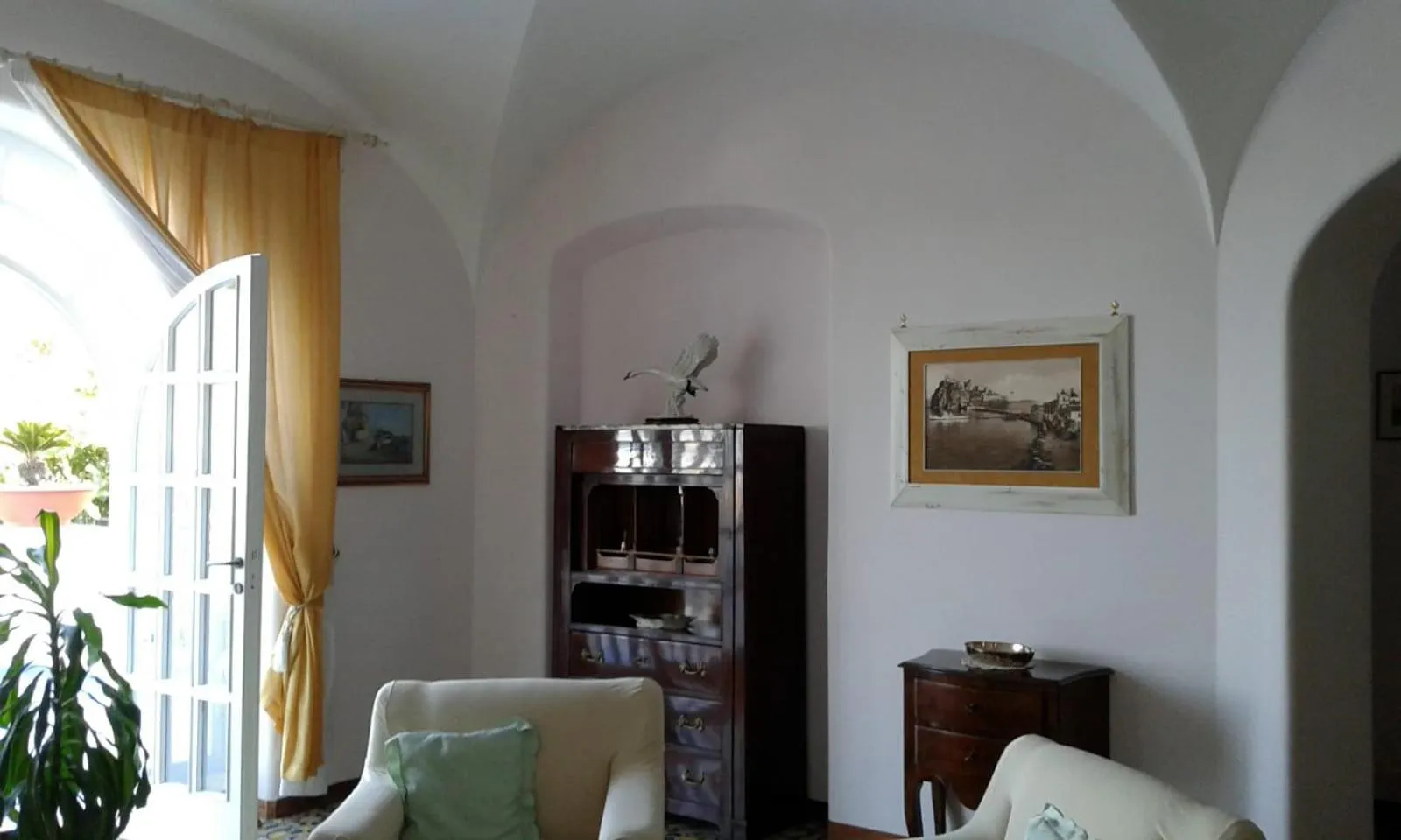 Living room in Villa Augusta
