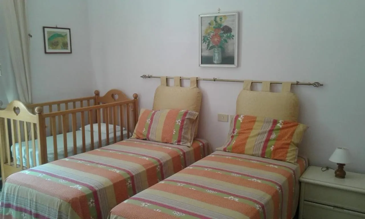 Bedroom, Bed in Villa Augusta