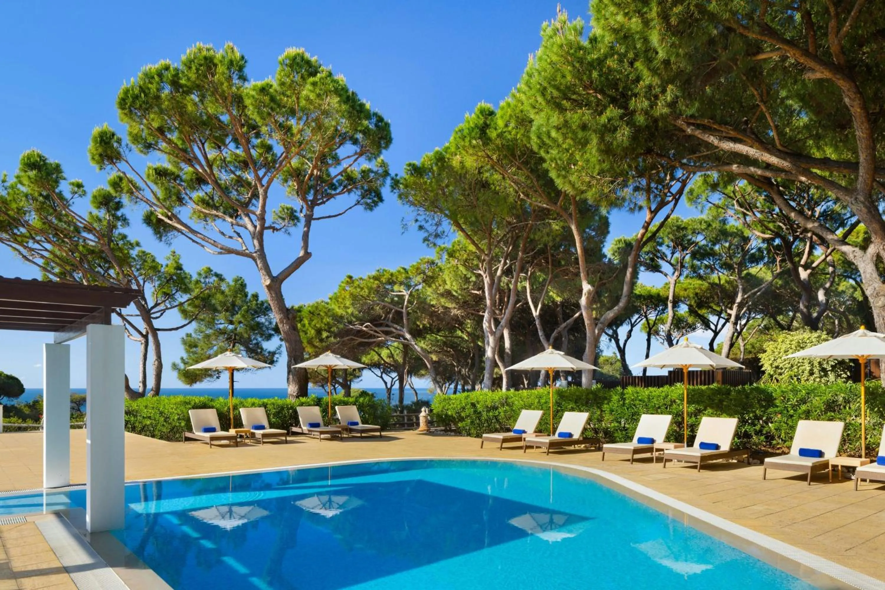 Swimming pool in Pine Cliffs Hotel, a Luxury Collection Resort, Algarve