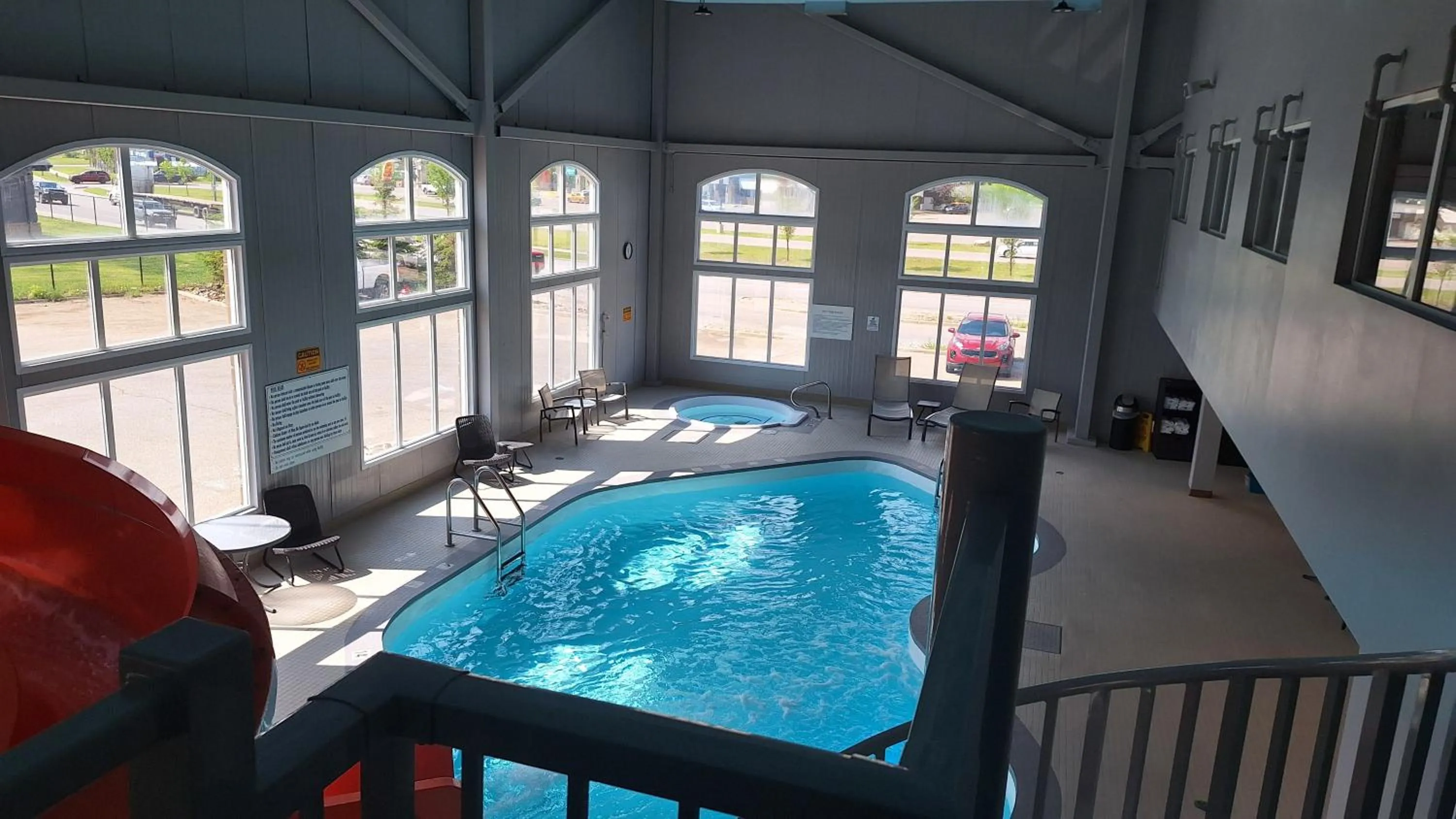 Pool view in Radisson Hotel & Suites Fort McMurray