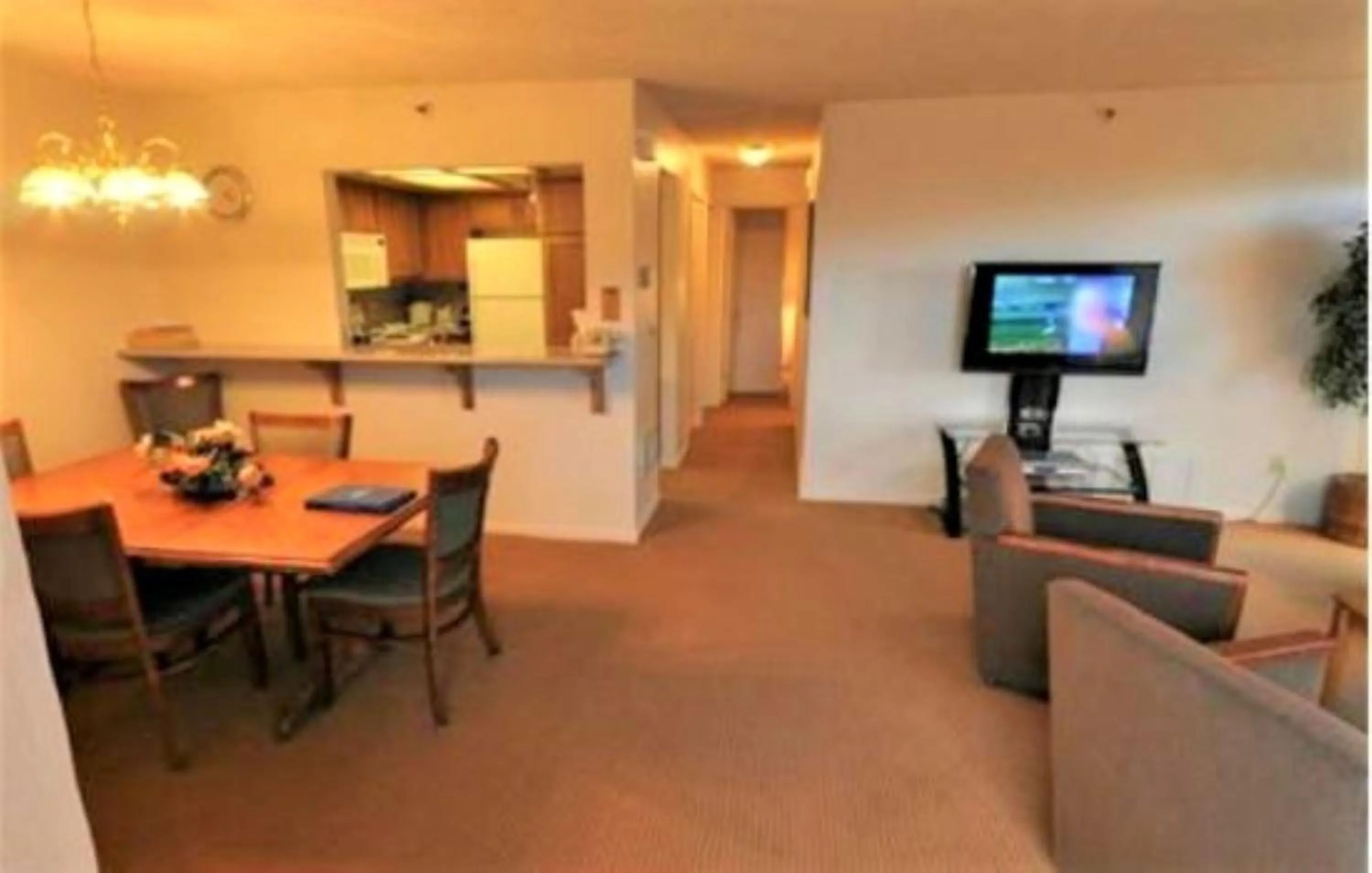 Living room in Tahoe Summit Village