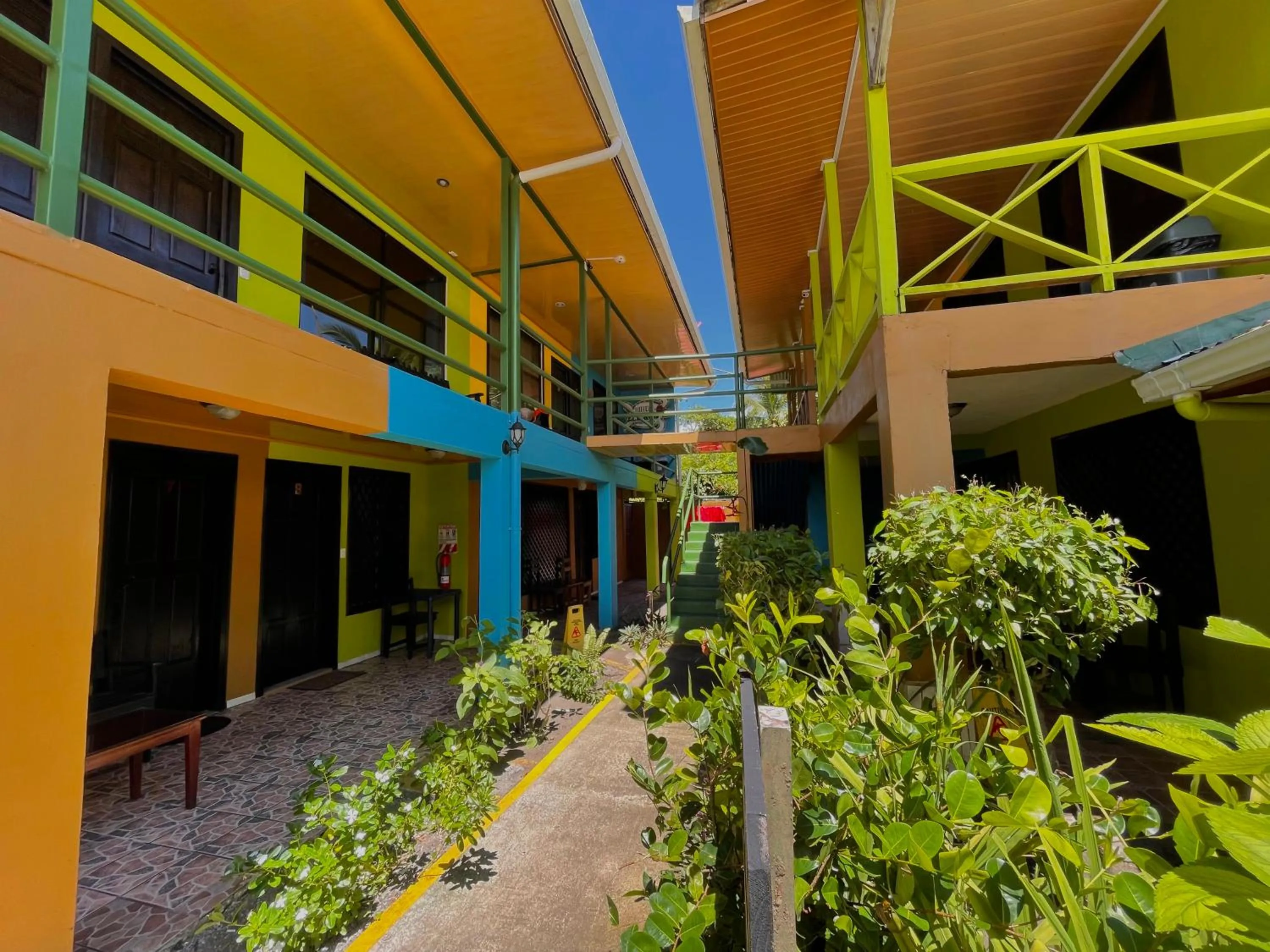 Facade/entrance in Hotel El Icaco Tortuguero