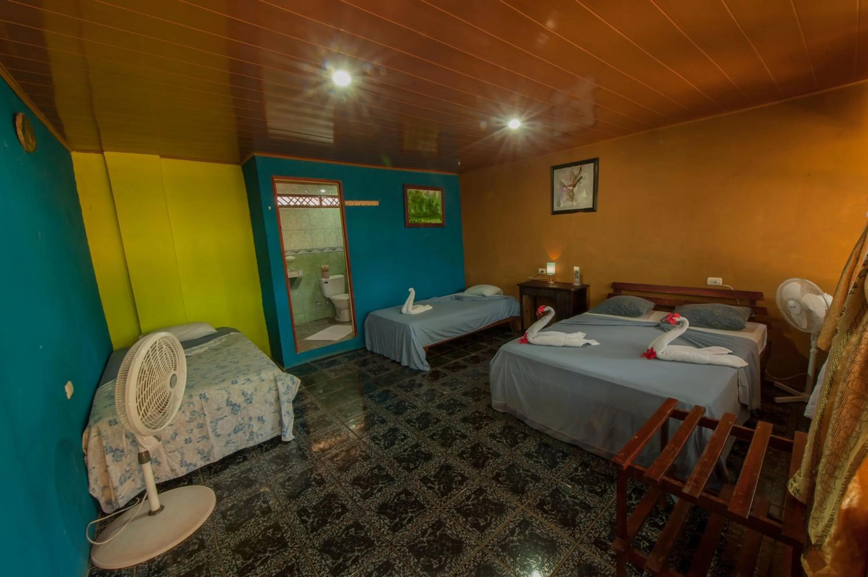Photo of the whole room, Bed in Hotel El Icaco Tortuguero