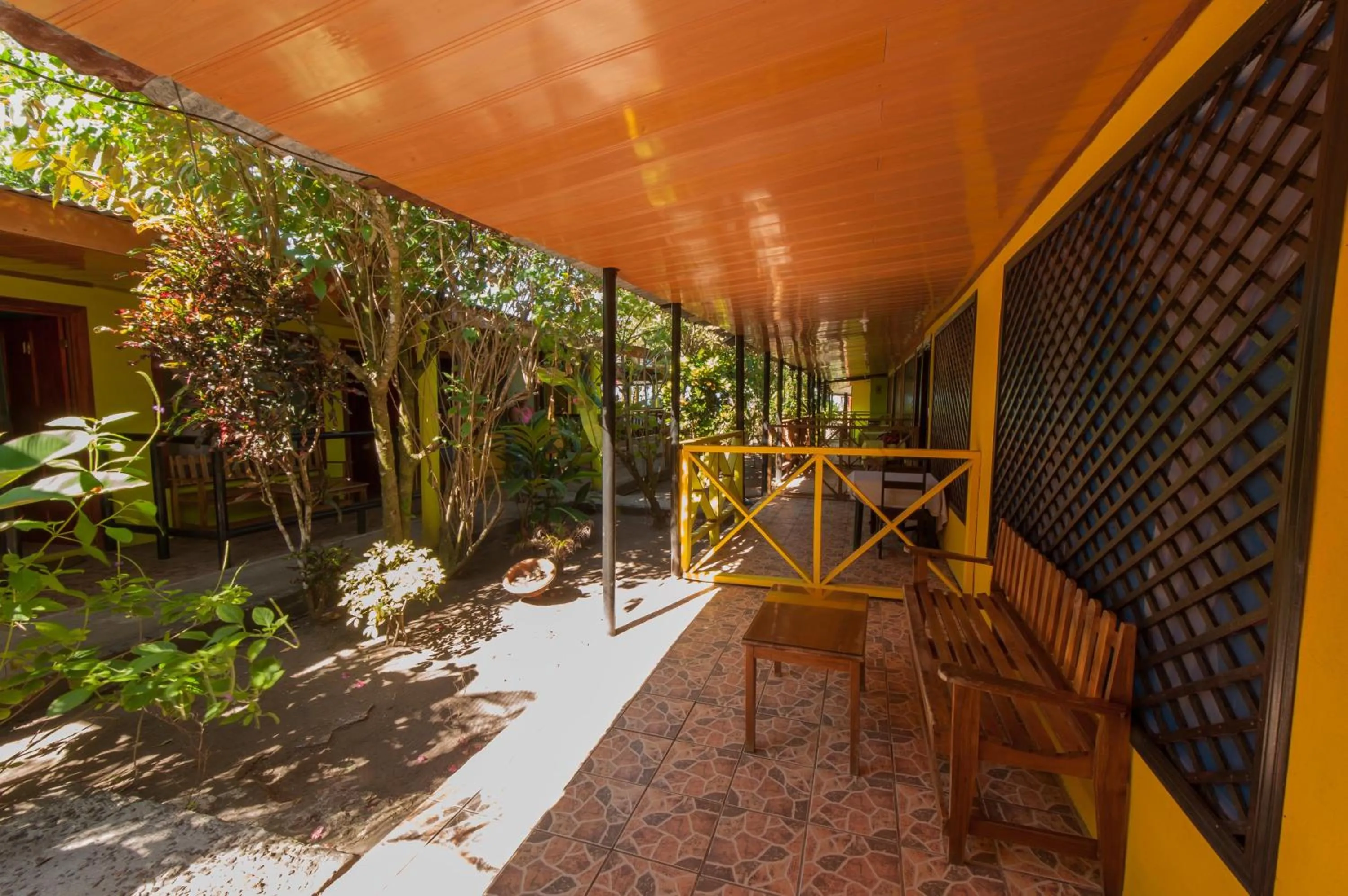 Balcony/Terrace in Hotel El Icaco Tortuguero