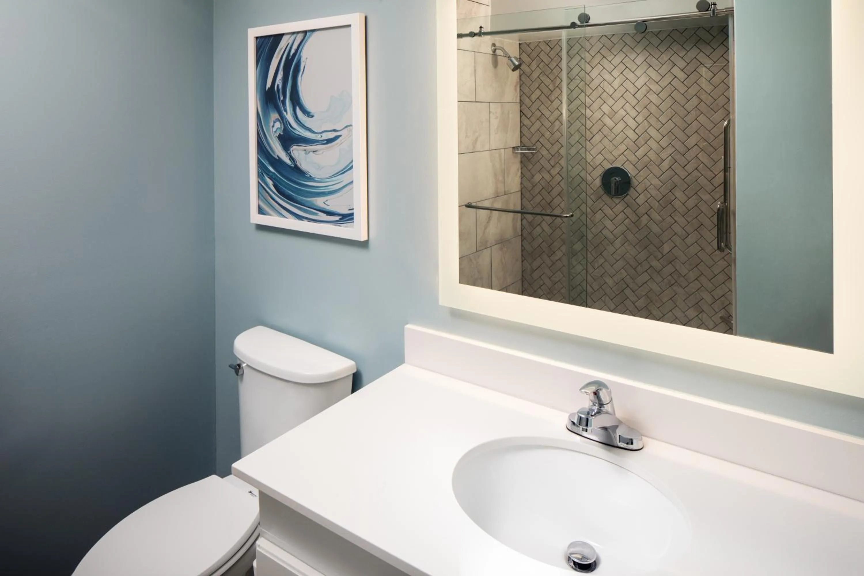 Bathroom in Surfside Hotel and Suites