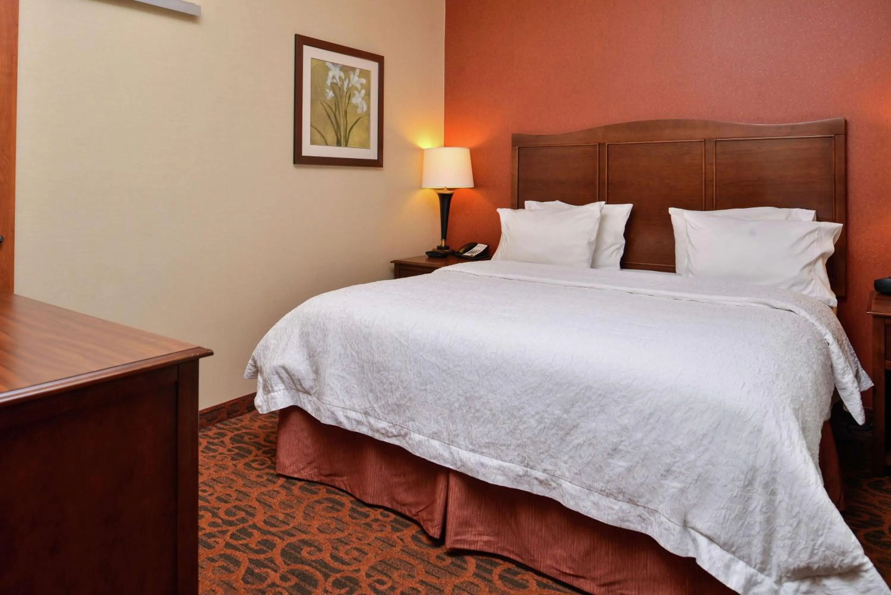Bed in Hampton Inn Idaho Falls / Airport