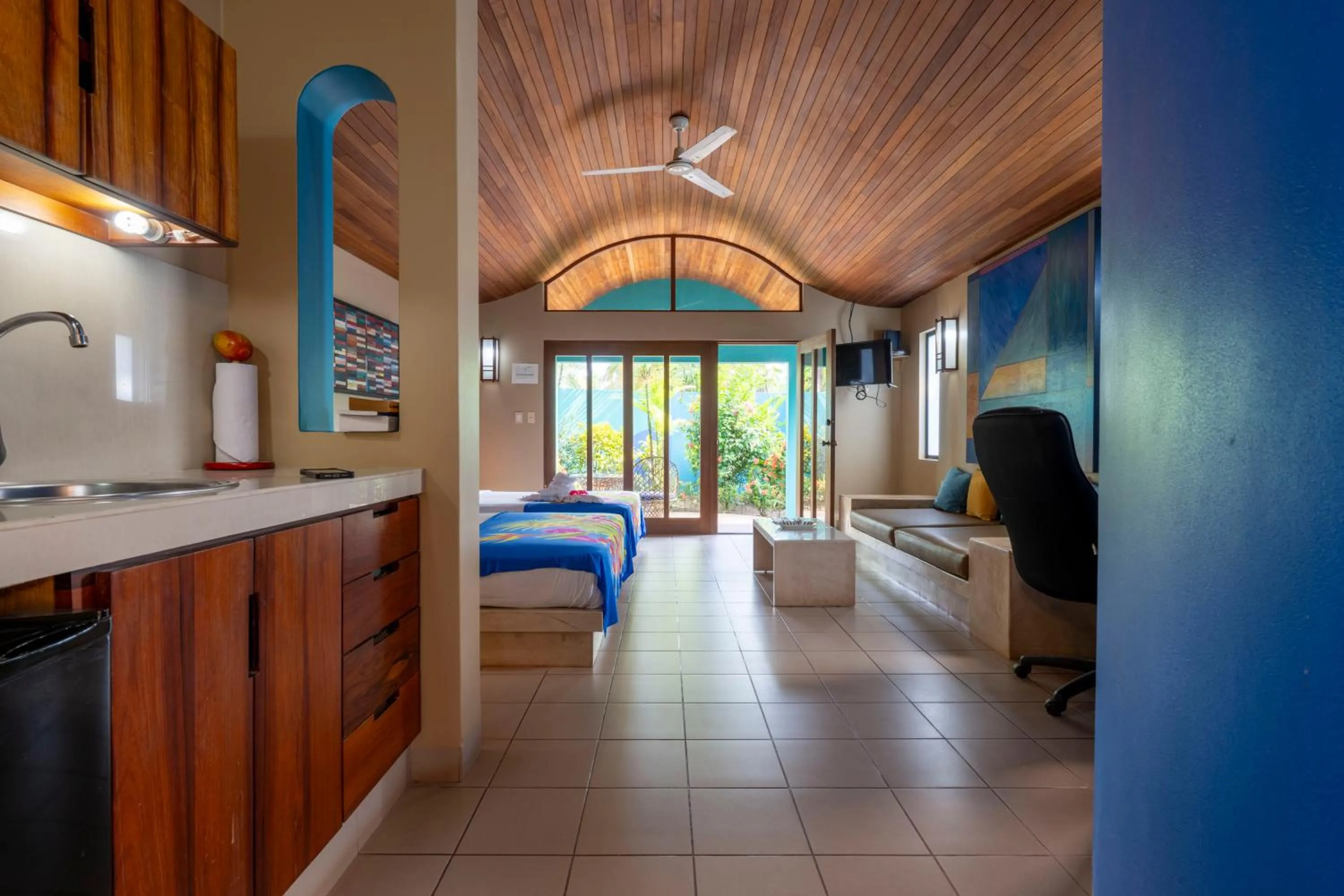 Decorative detail, Bed in Alma del Pacifico Hotel & Spa