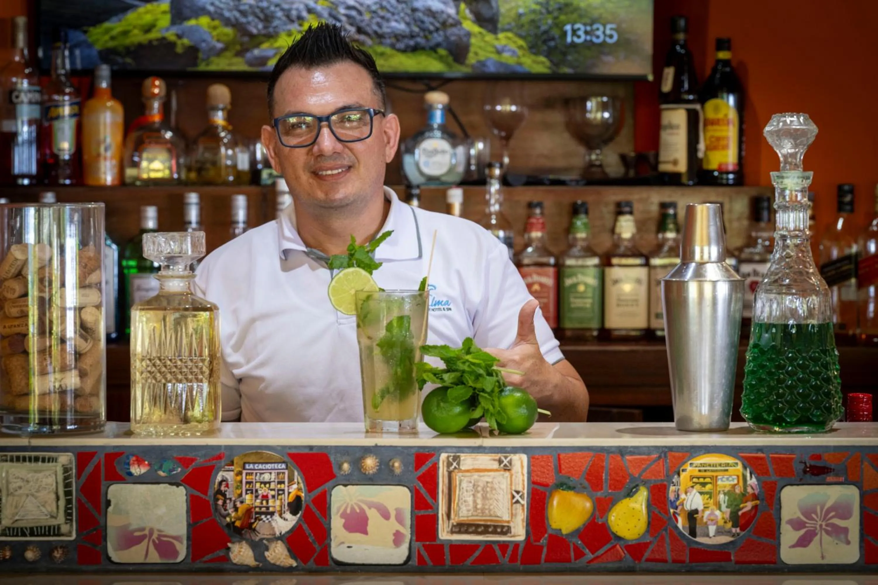 kitchen in Alma del Pacifico Hotel & Spa