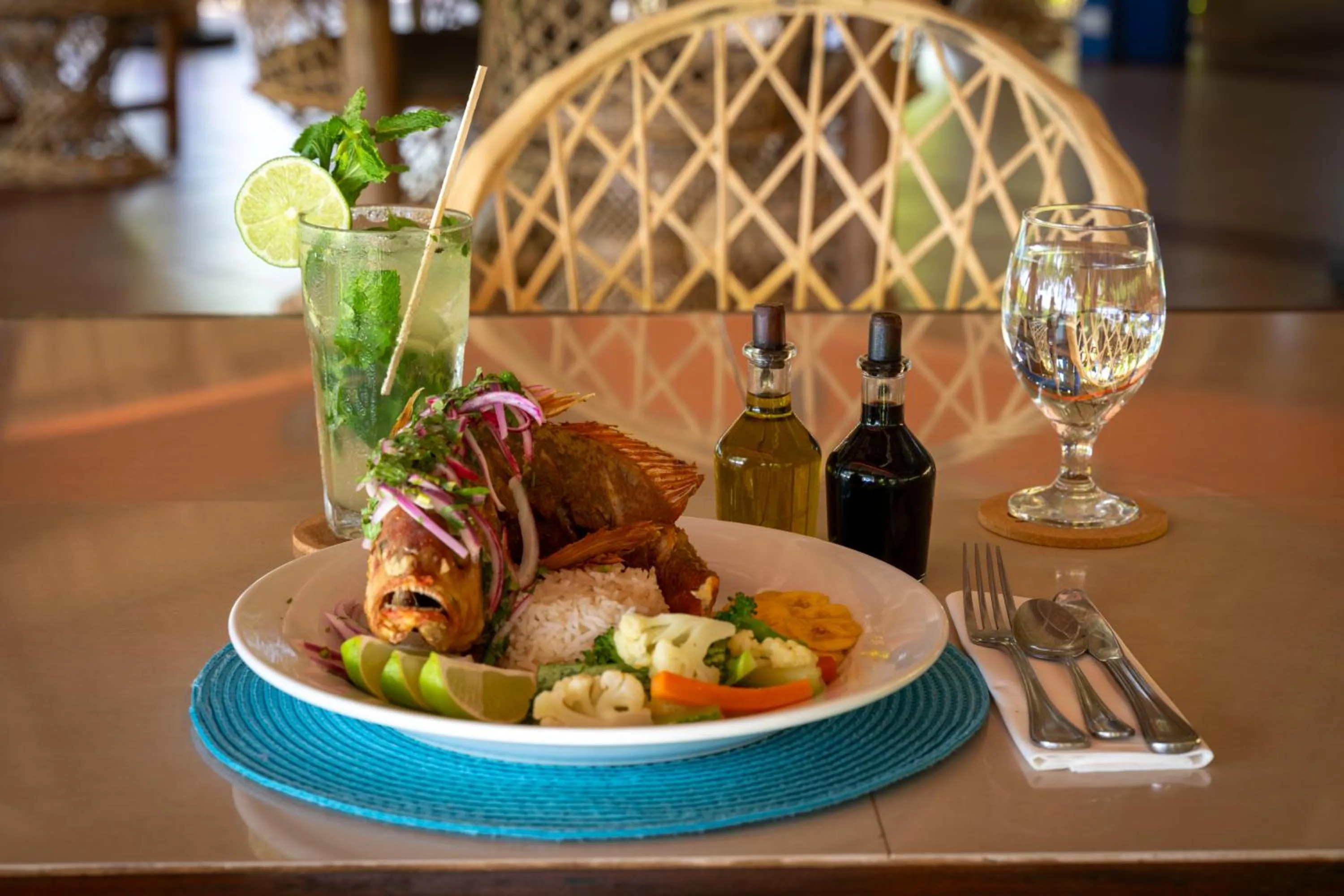 Food in Alma del Pacifico Hotel & Spa