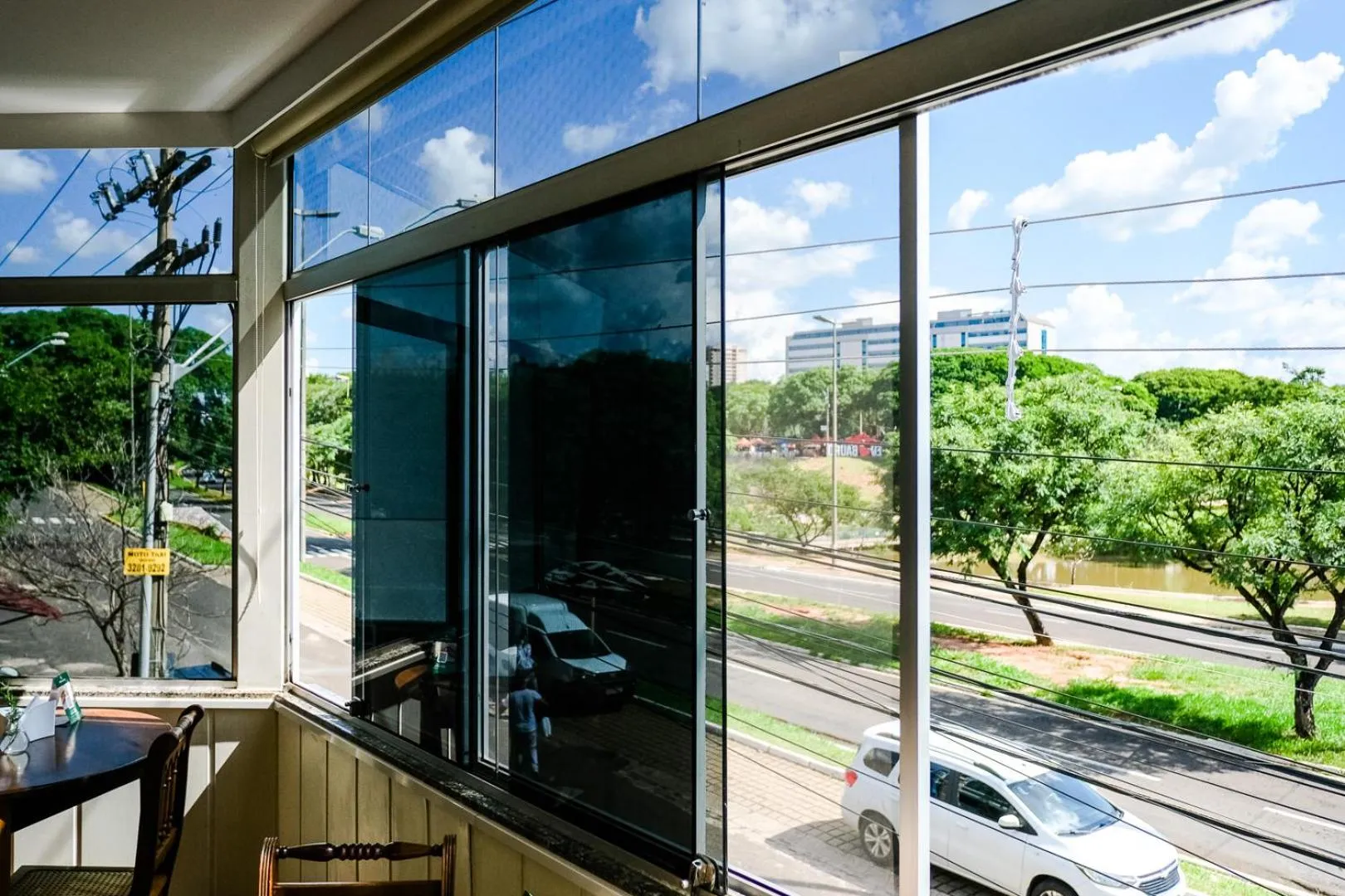 View (from property/room) in Vitoria Regia Hotel Bauru