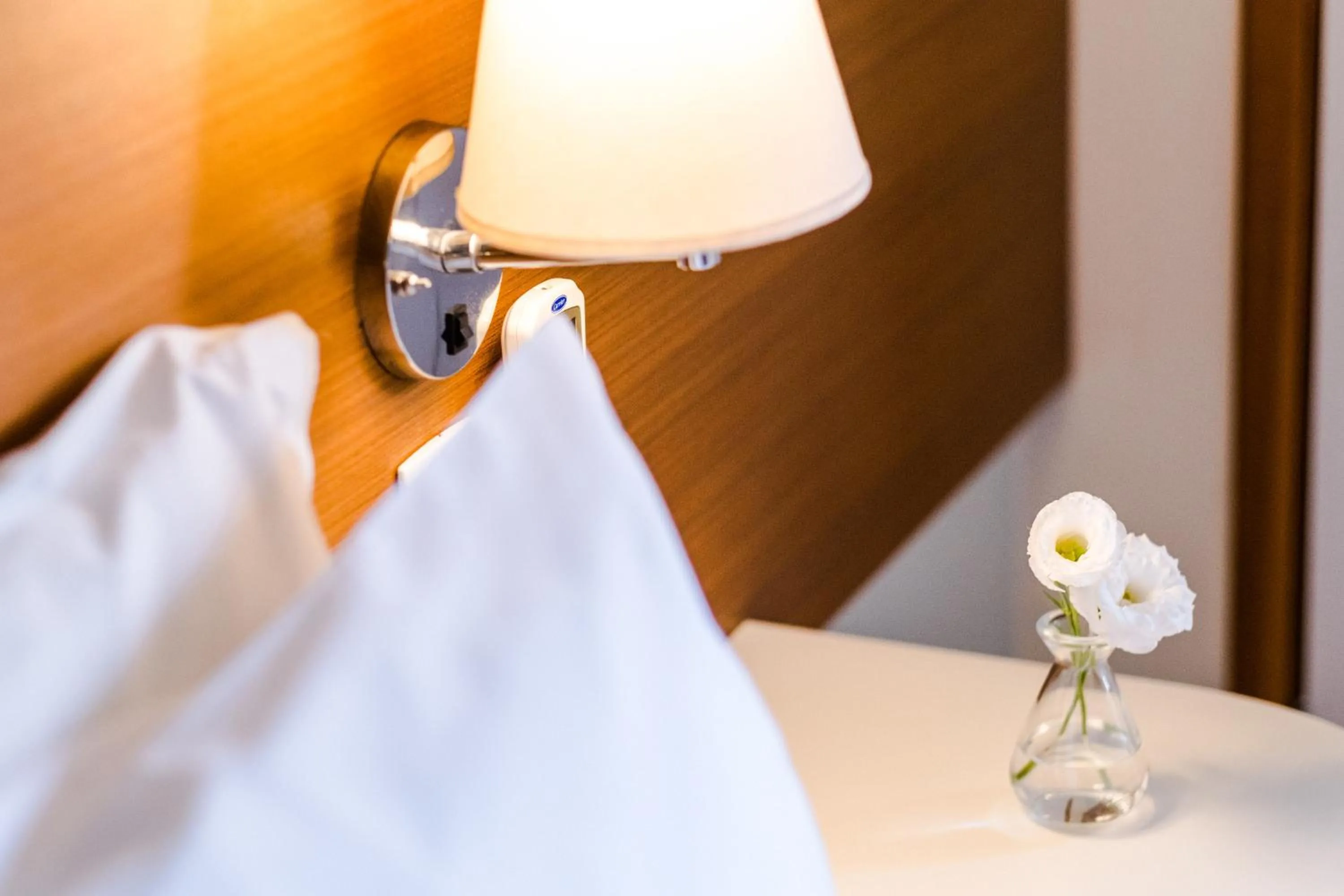 Bed in Vitoria Regia Hotel Bauru