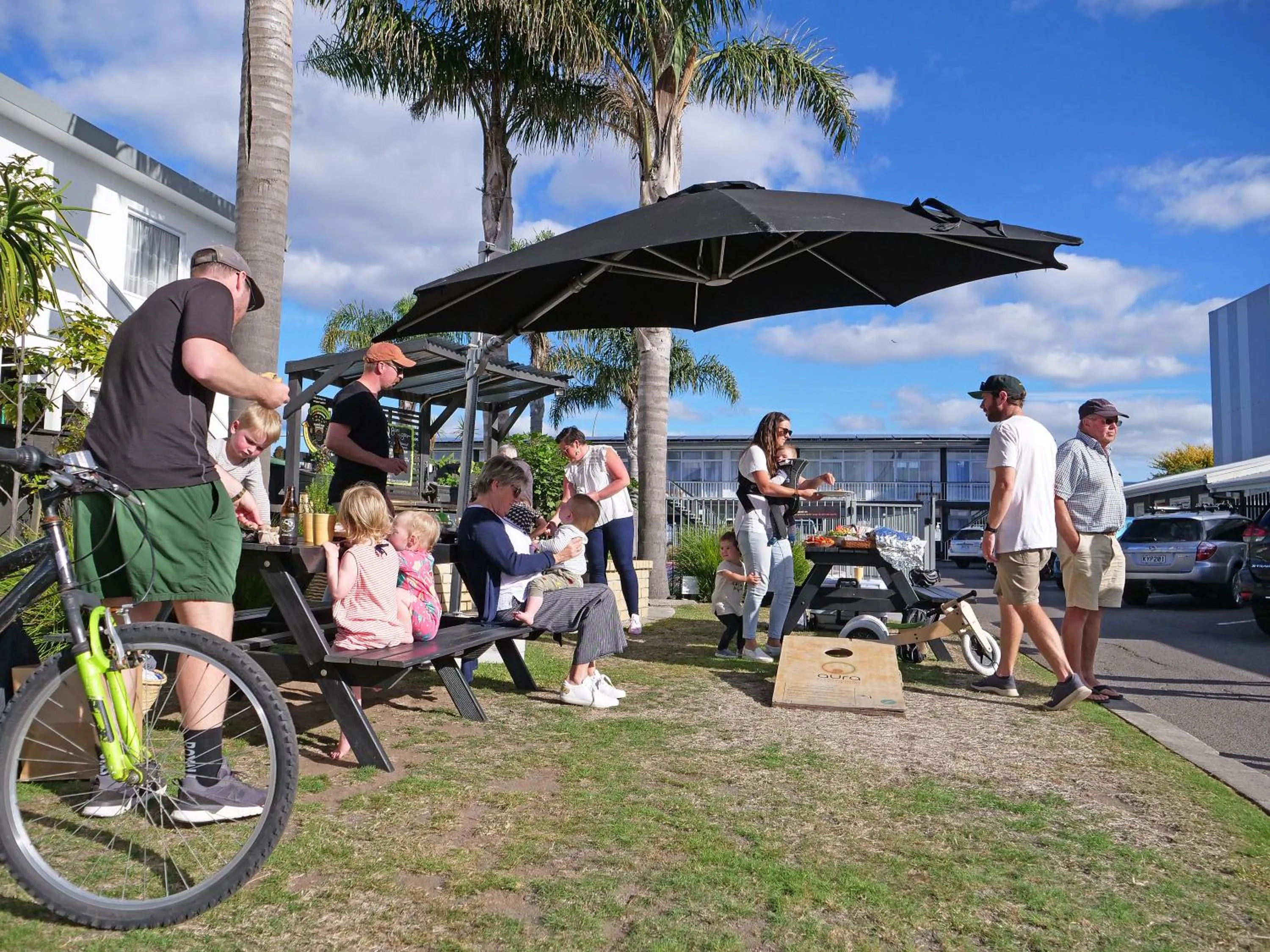 BBQ facilities in Aura Accommodation