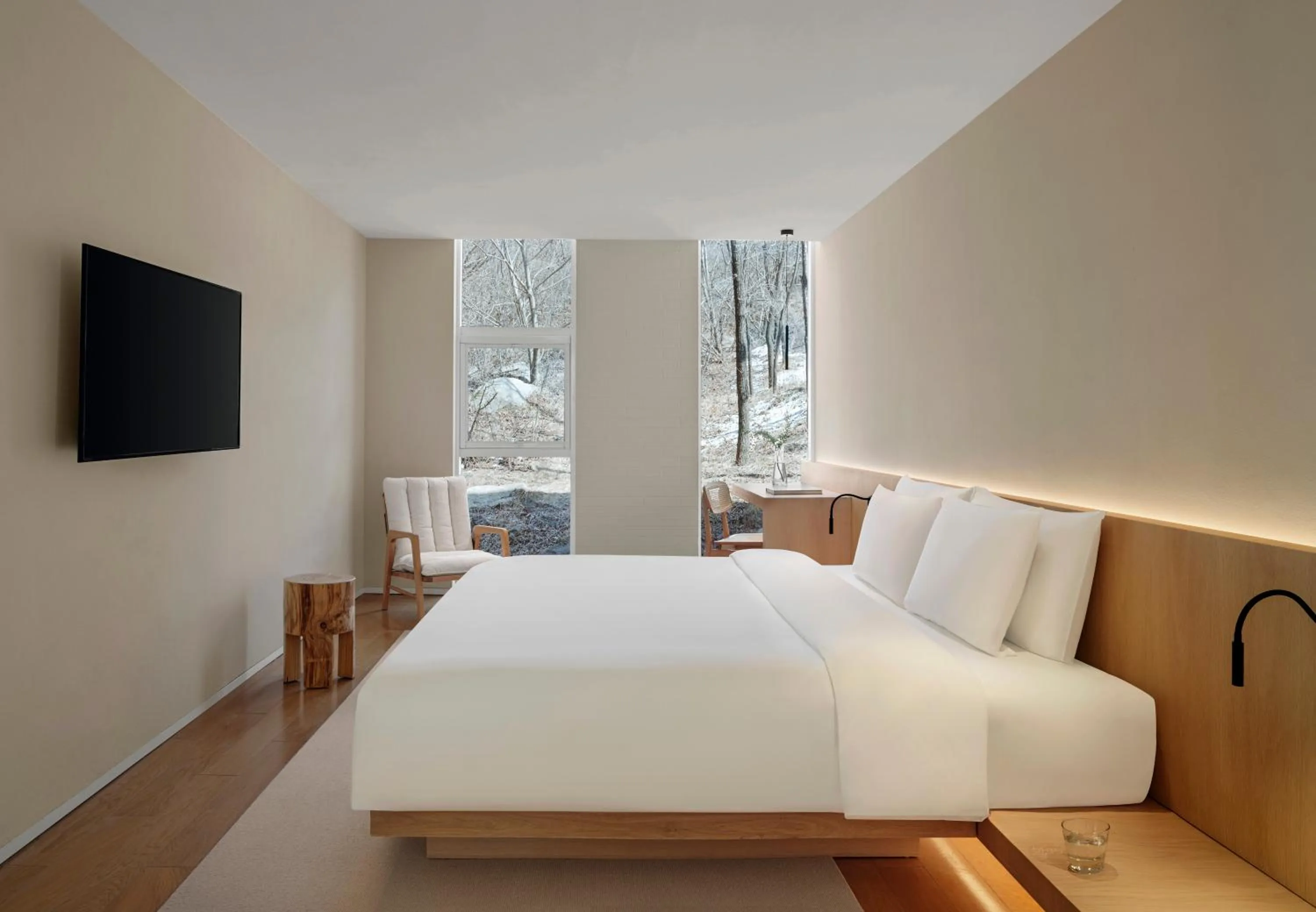 Bed in Commune by the Great Wall, in the Unbound Collection by Hyatt