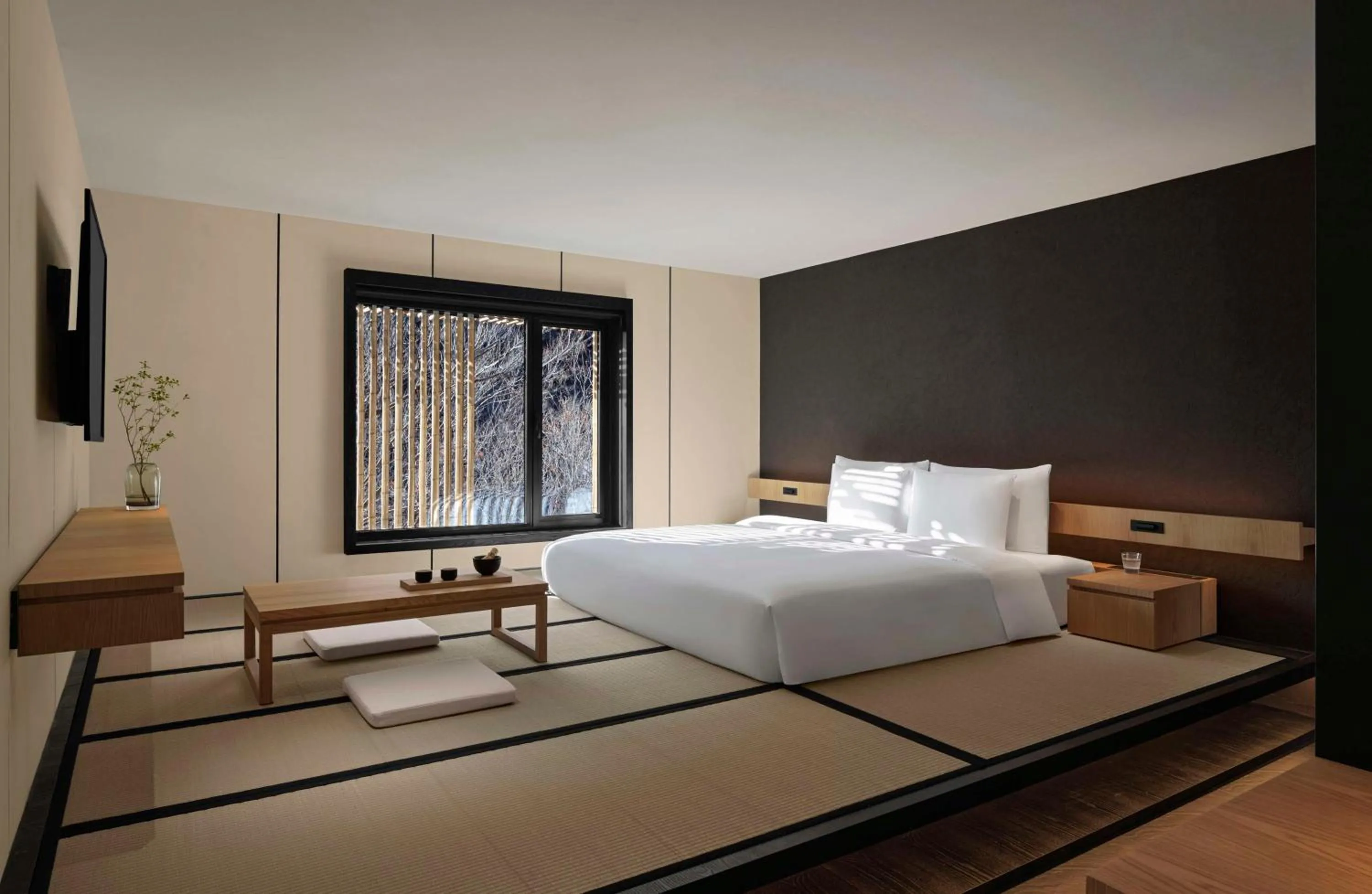 Bedroom, Bed in Commune by the Great Wall, in the Unbound Collection by Hyatt