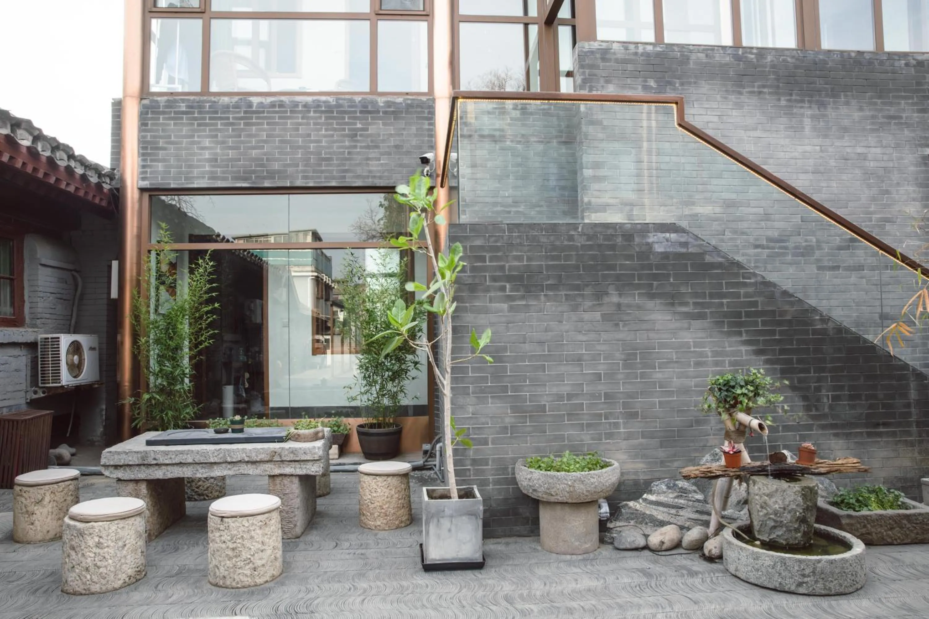 Garden in Guipu Beihai Courtyard Hotel Beijing