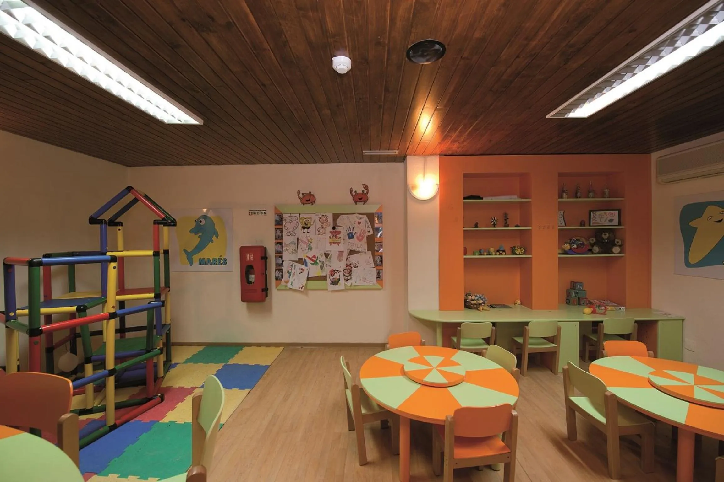 Children play ground in Vila Gale Ampalius