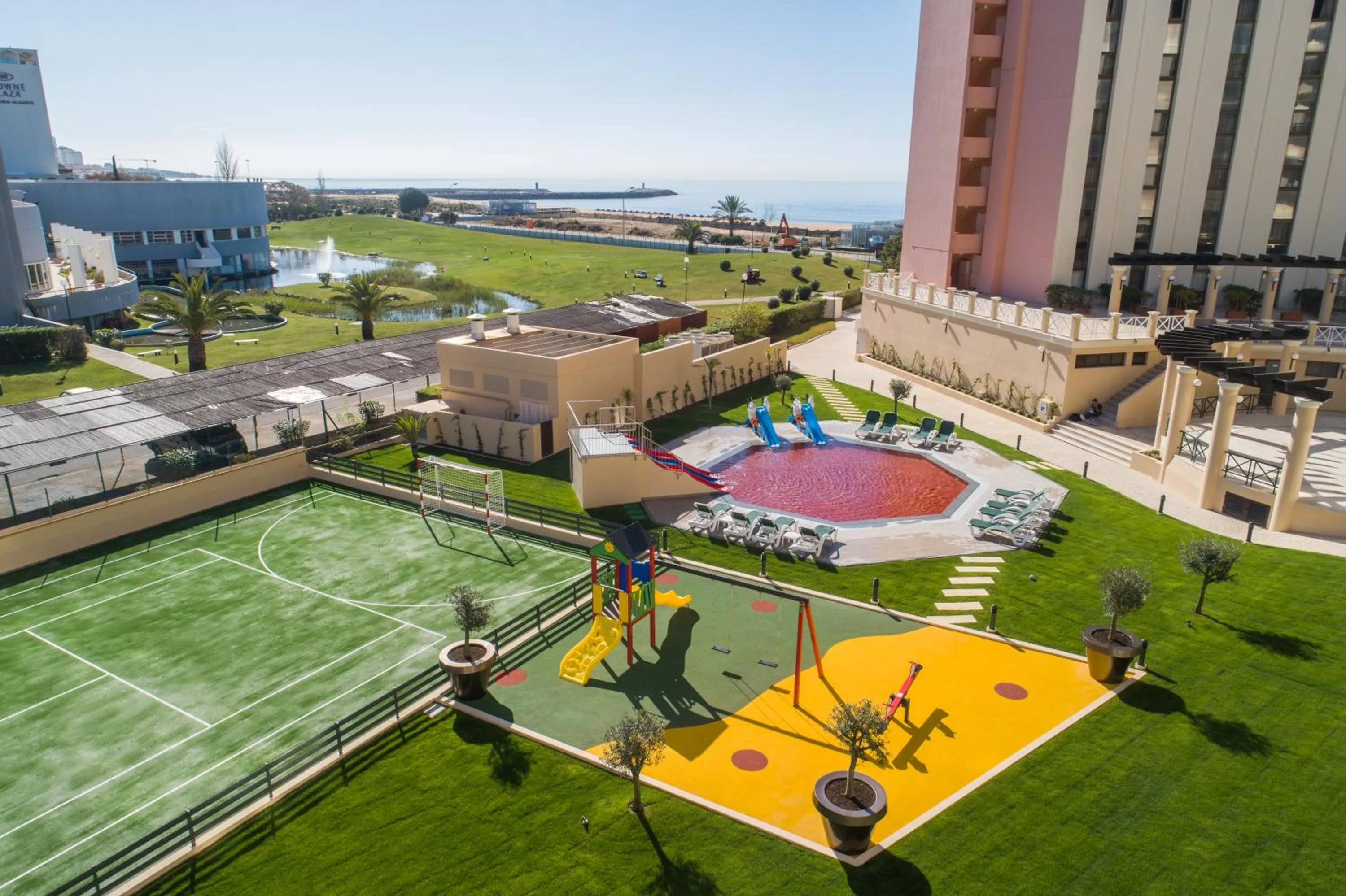 Children play ground in Vila Gale Ampalius