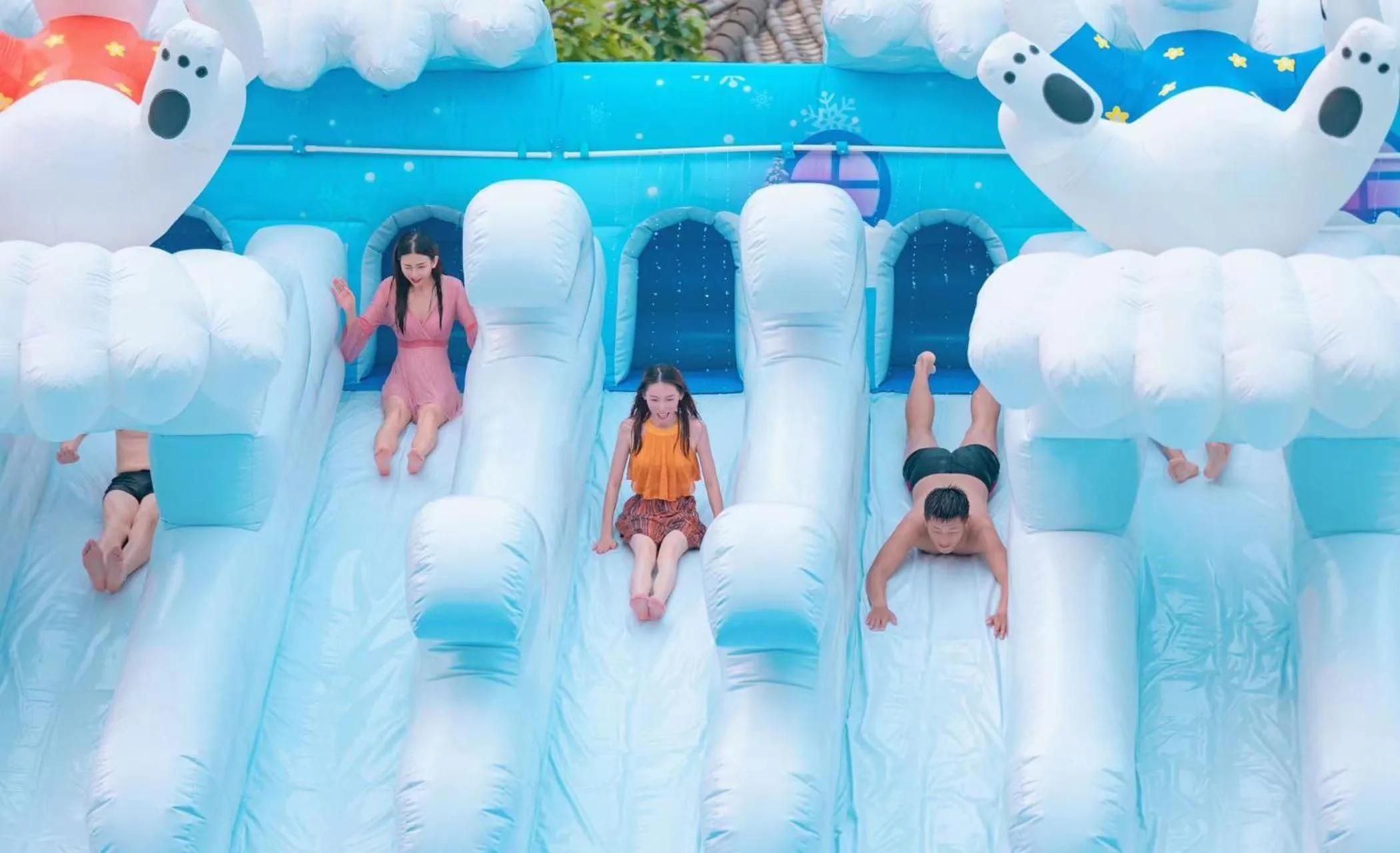 Aqua park in Mission Hills Resort Haikou