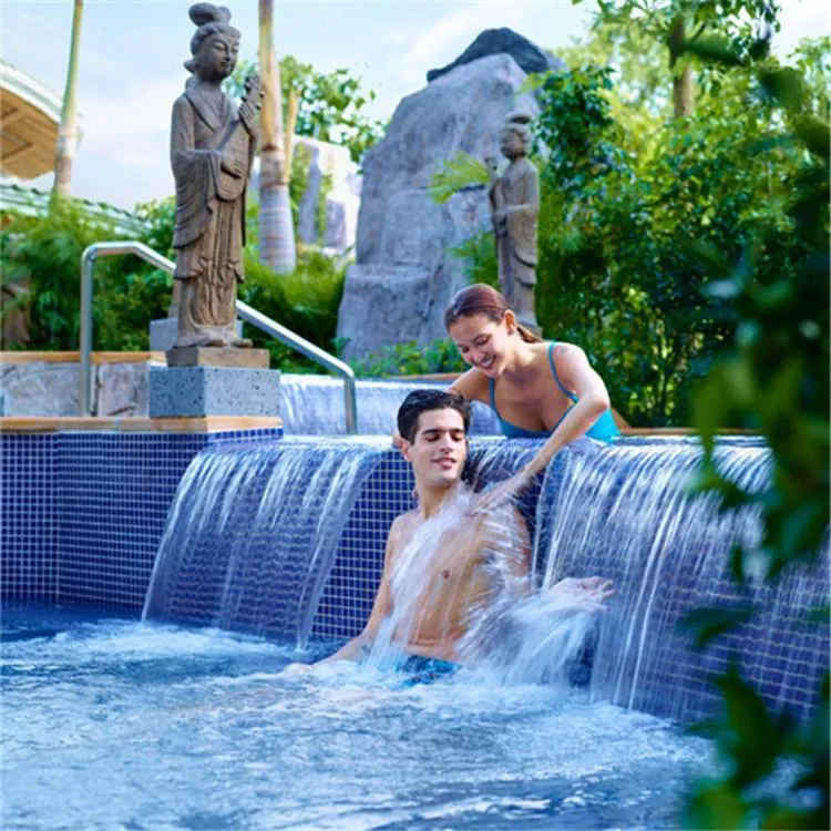 Hot Spring Bath in Mission Hills Resort Haikou