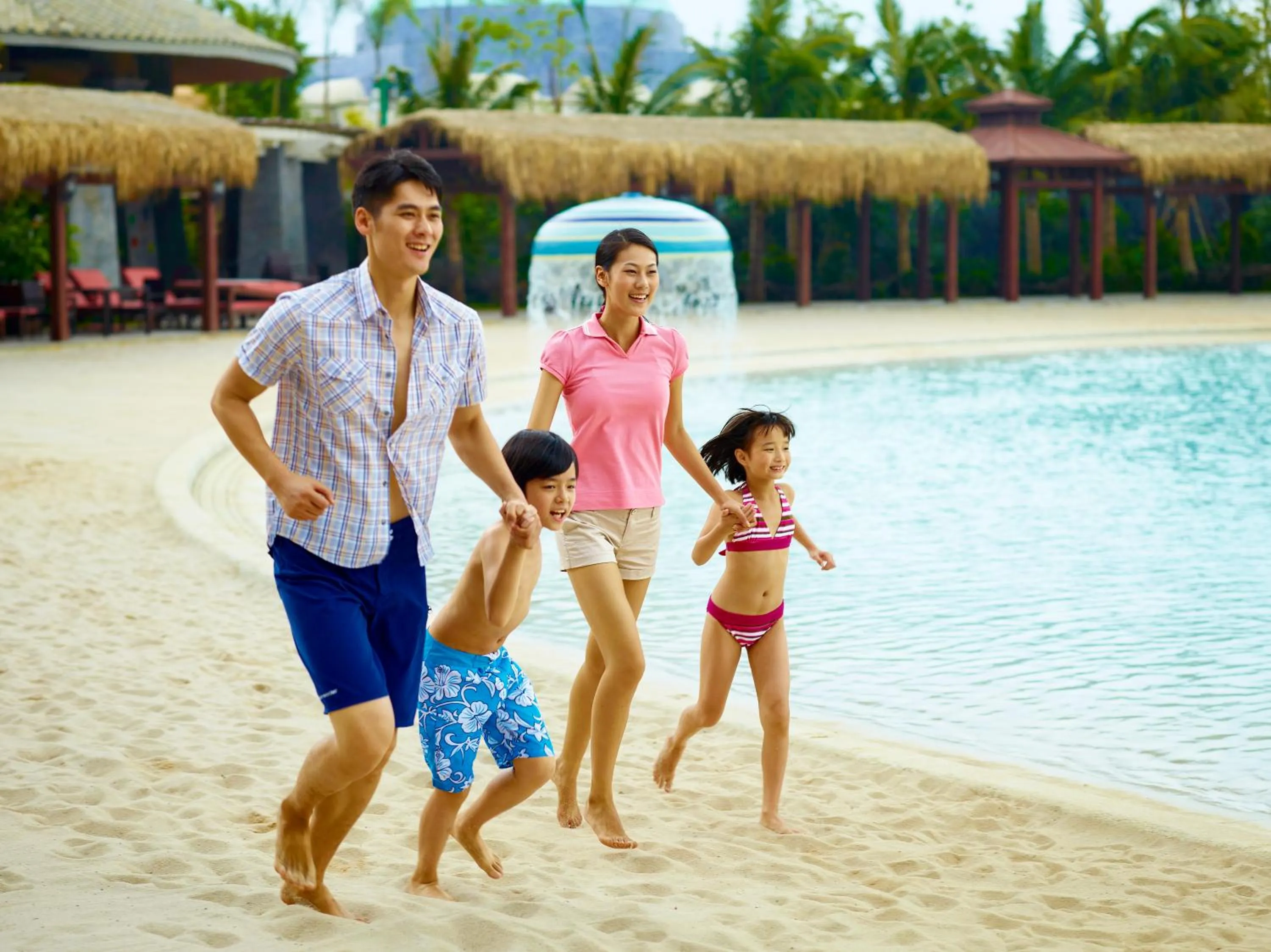 Aqua park in Mission Hills Resort Haikou