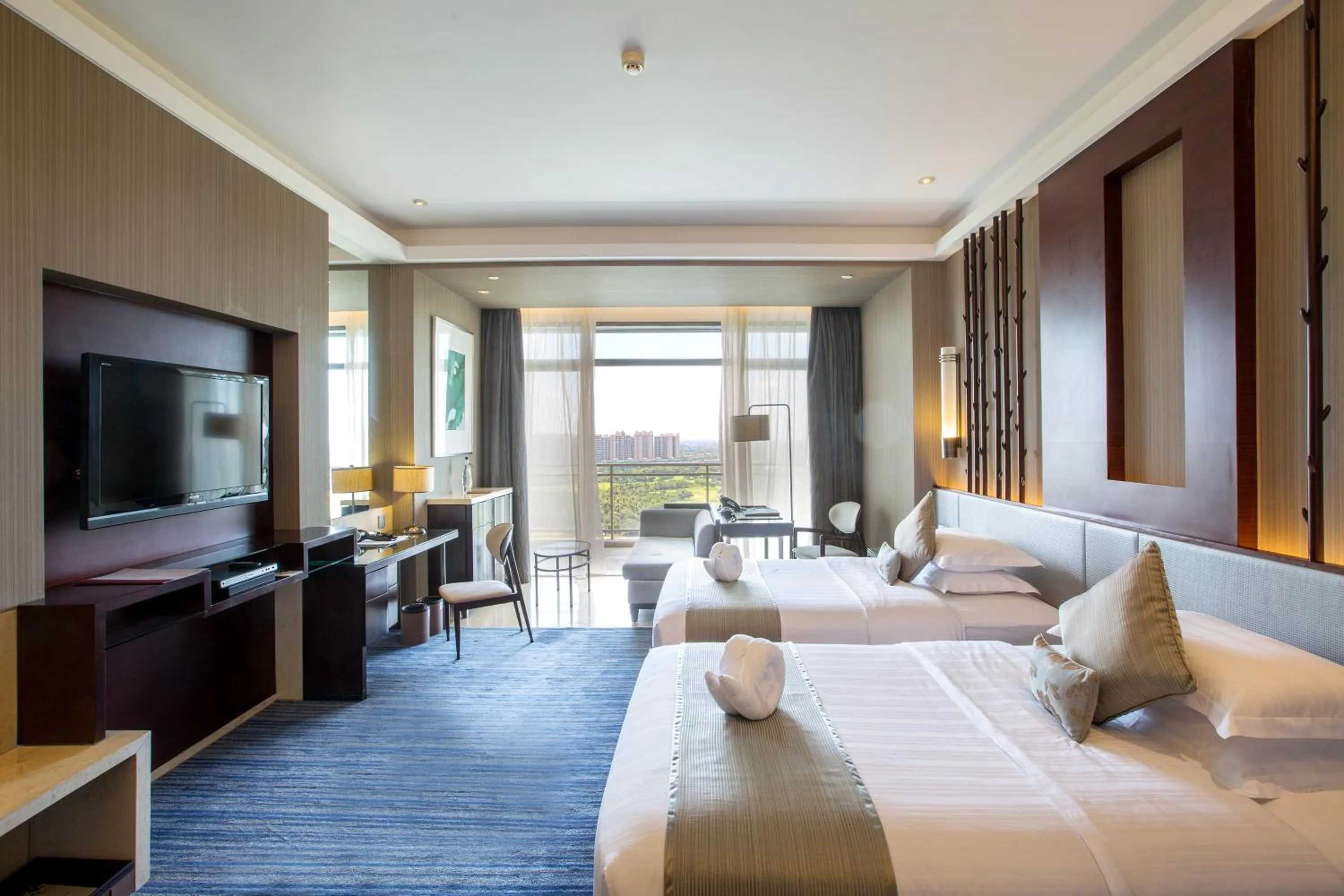 Bed in Mission Hills Resort Haikou