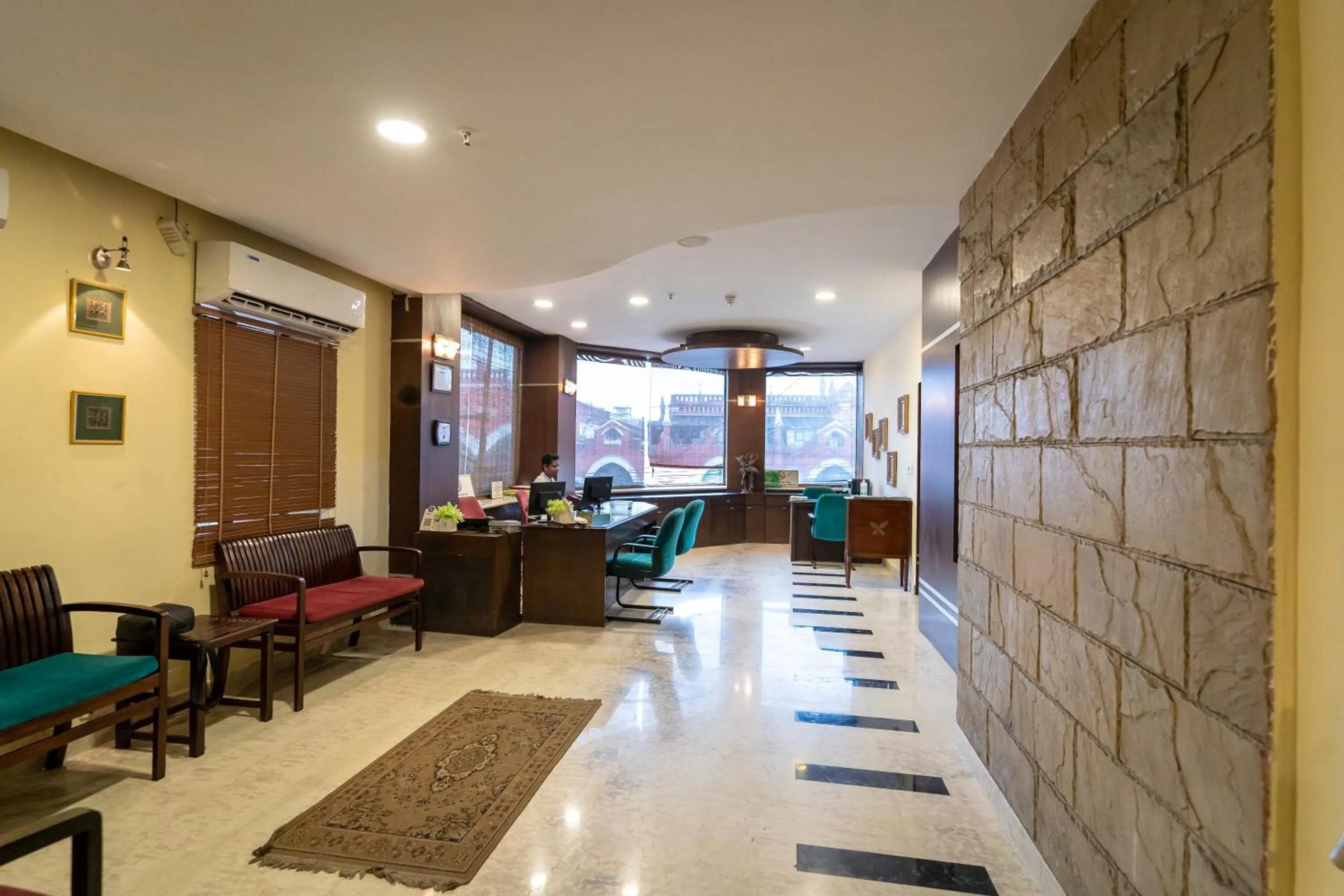 Lobby or reception in The Lindsay