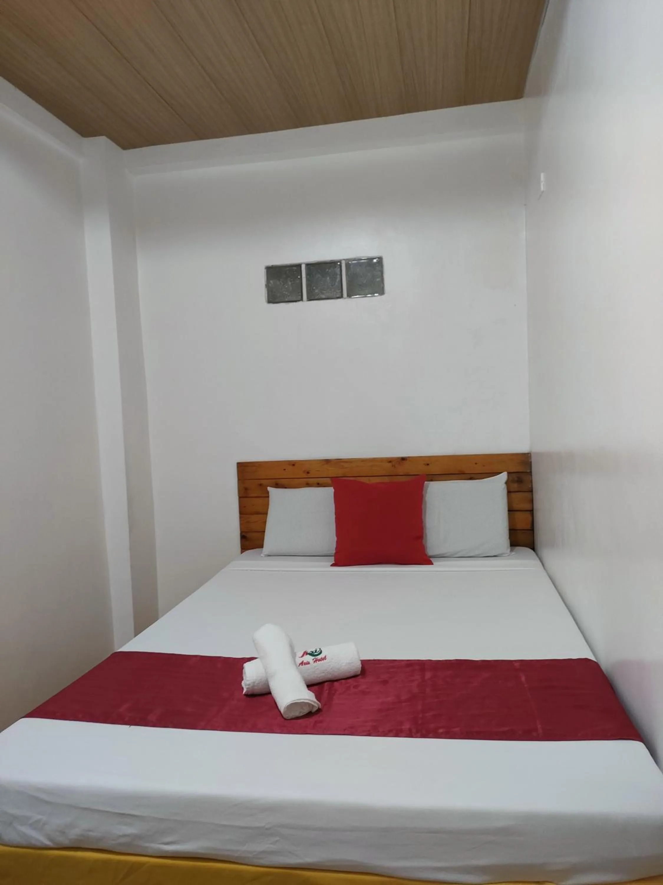 Bed in Axis Pension Hotel