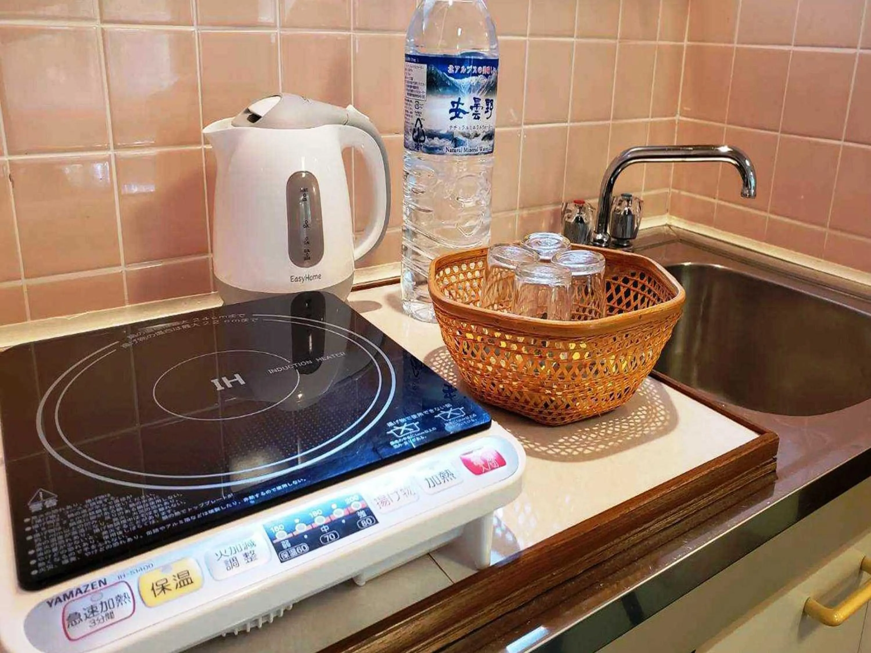 Kitchen or kitchenette in Guestroom Garden Azumino