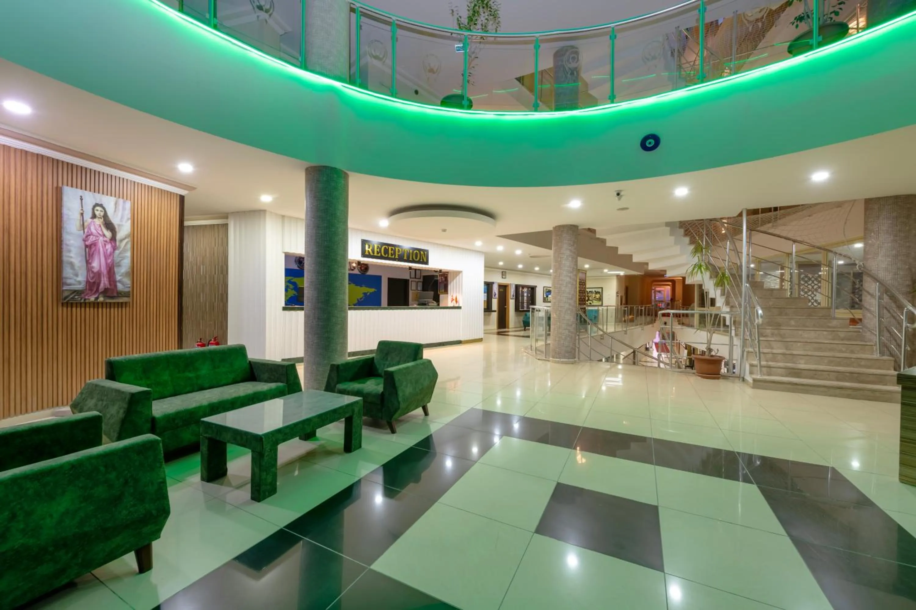 Lobby or reception in Lims Bona Dea Beach Hotel