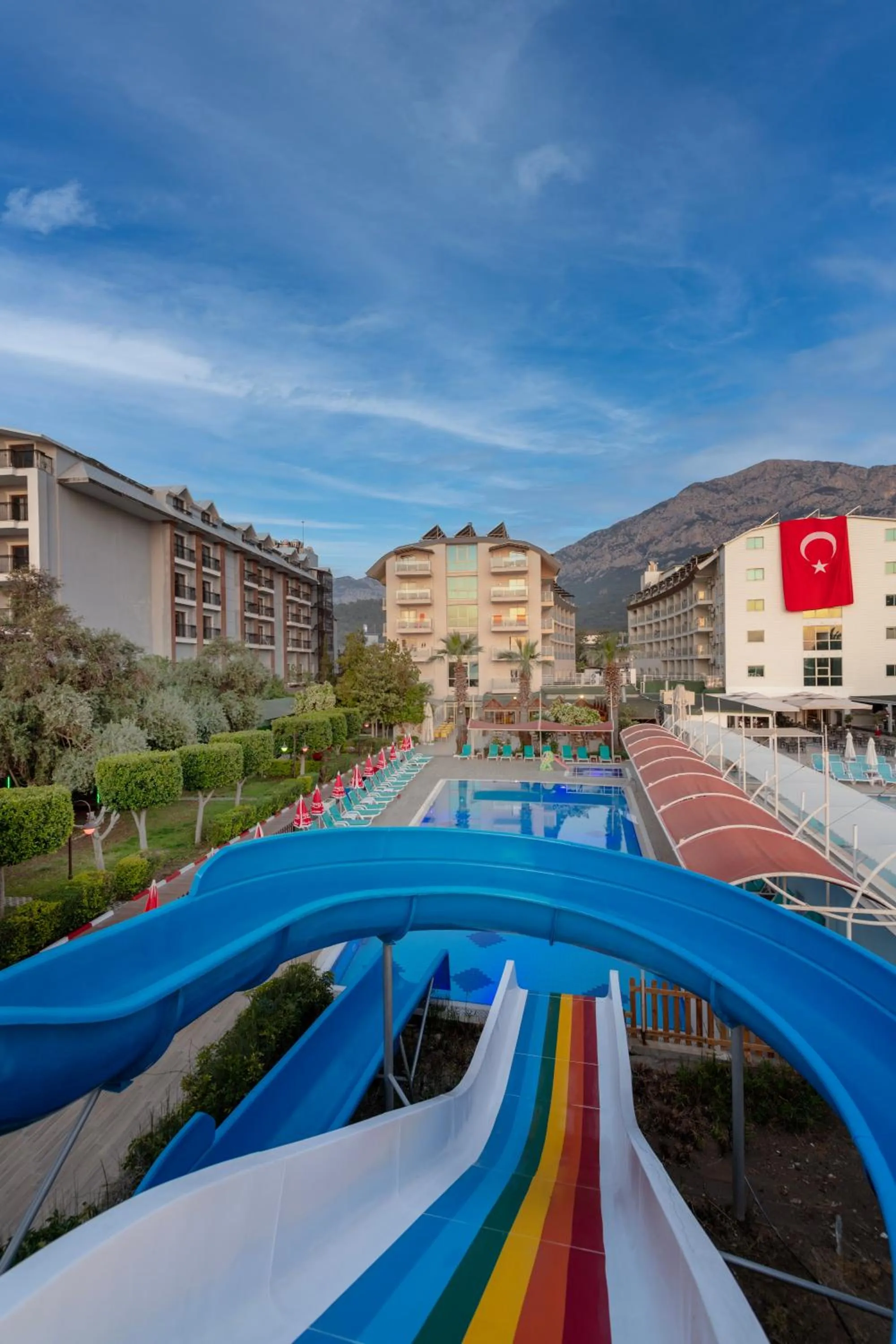 Swimming pool in Lims Bona Dea Beach Hotel