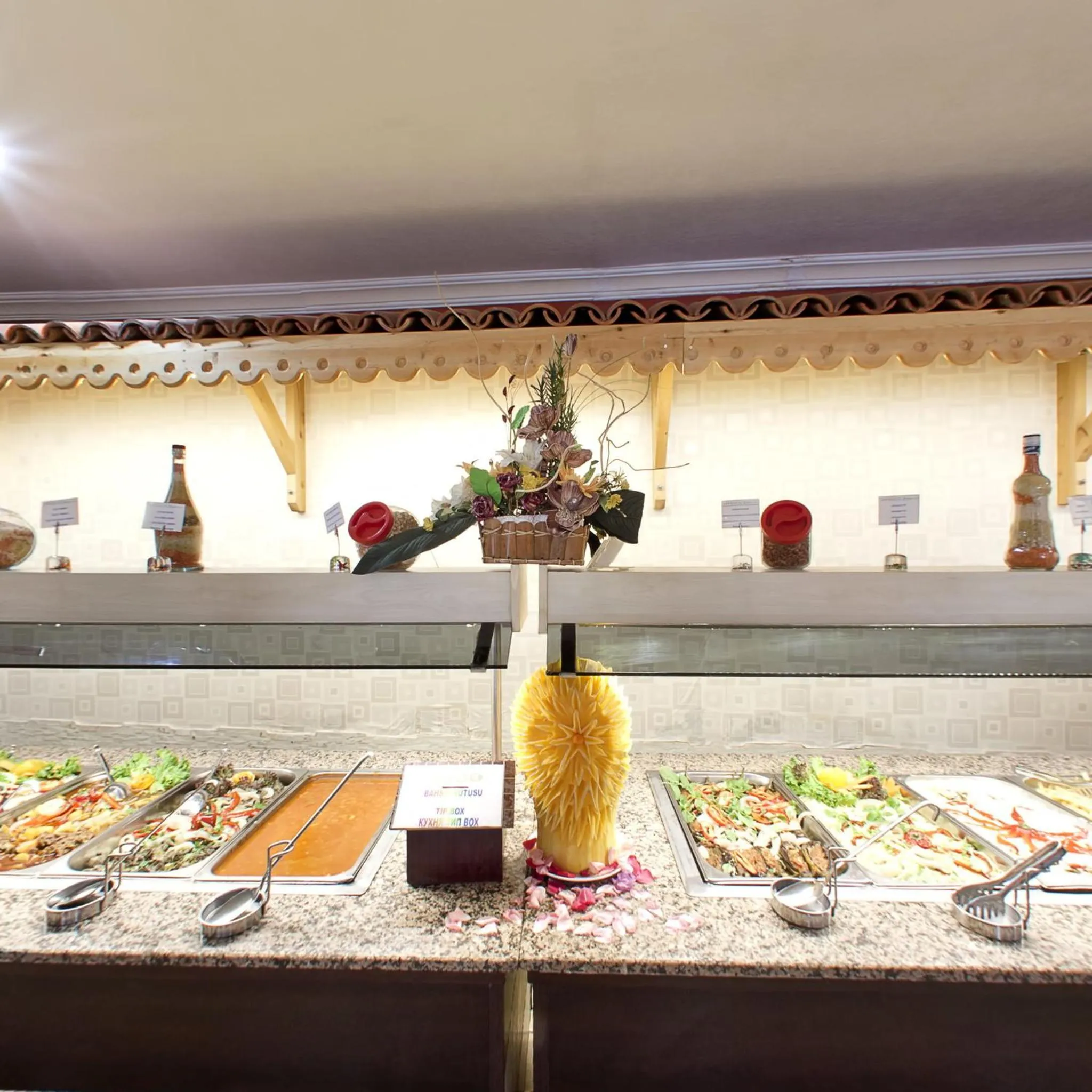 Buffet breakfast in Lims Bona Dea Beach Hotel