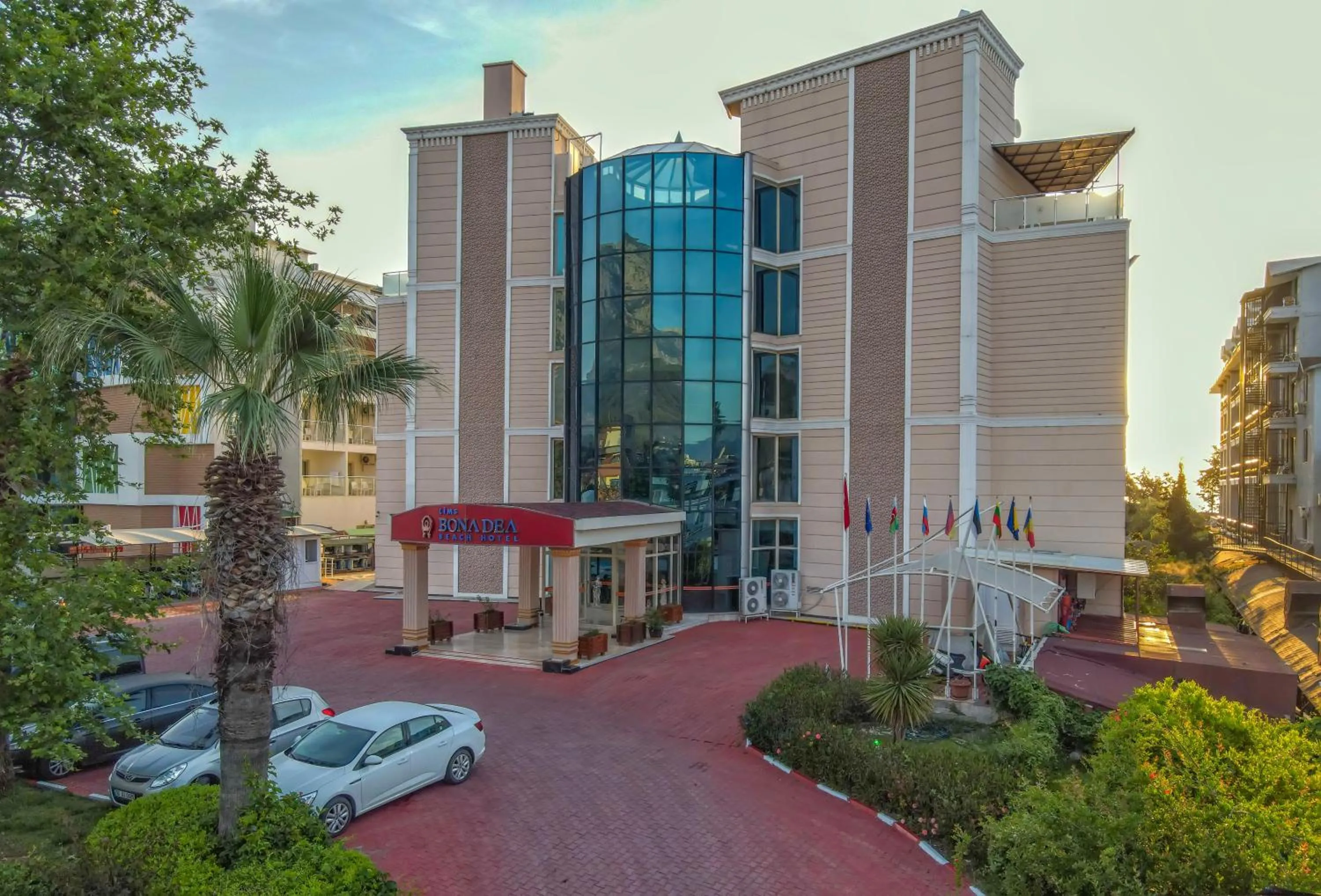 Property building in Lims Bona Dea Beach Hotel