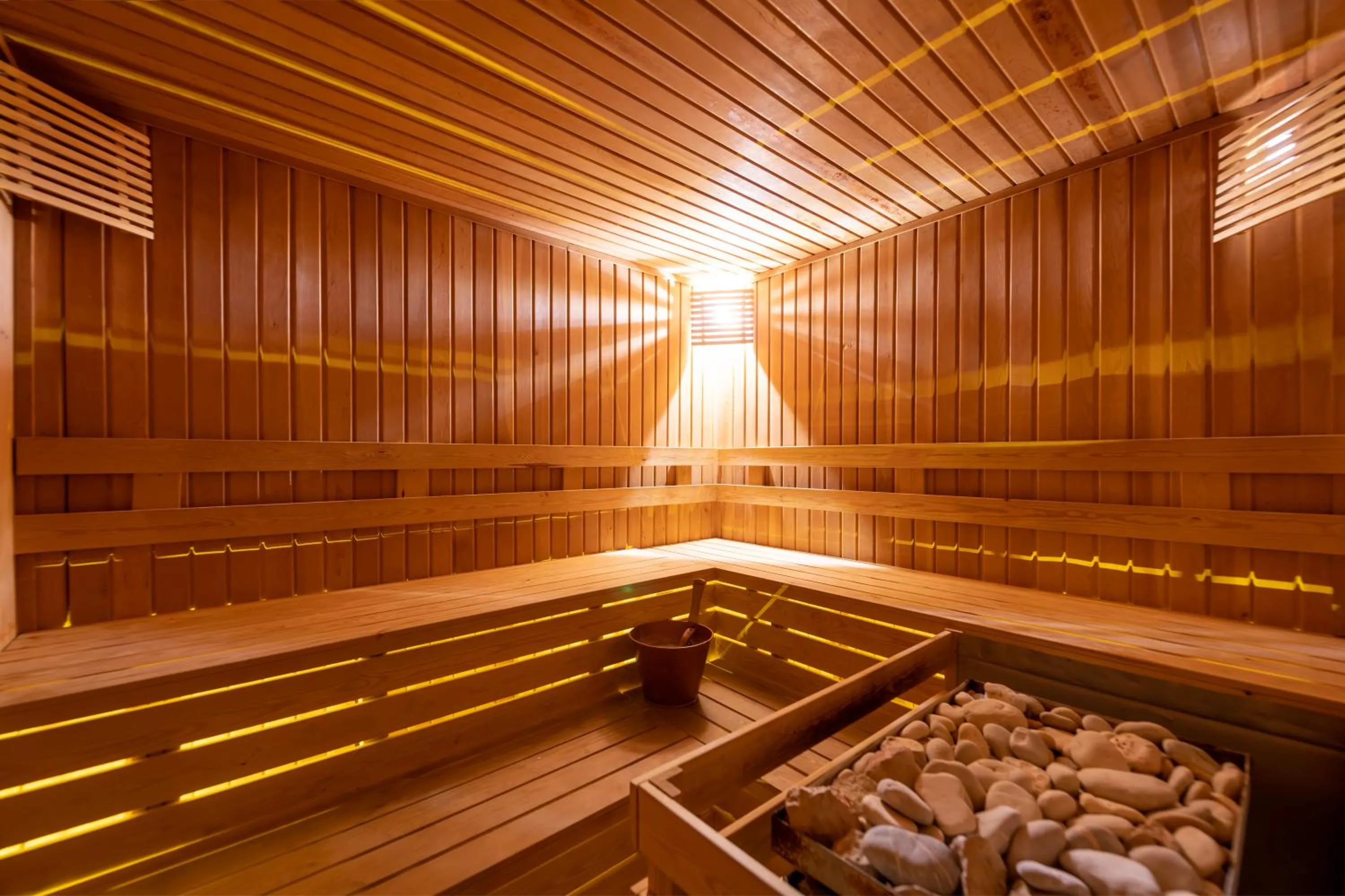 Sauna in Lims Bona Dea Beach Hotel