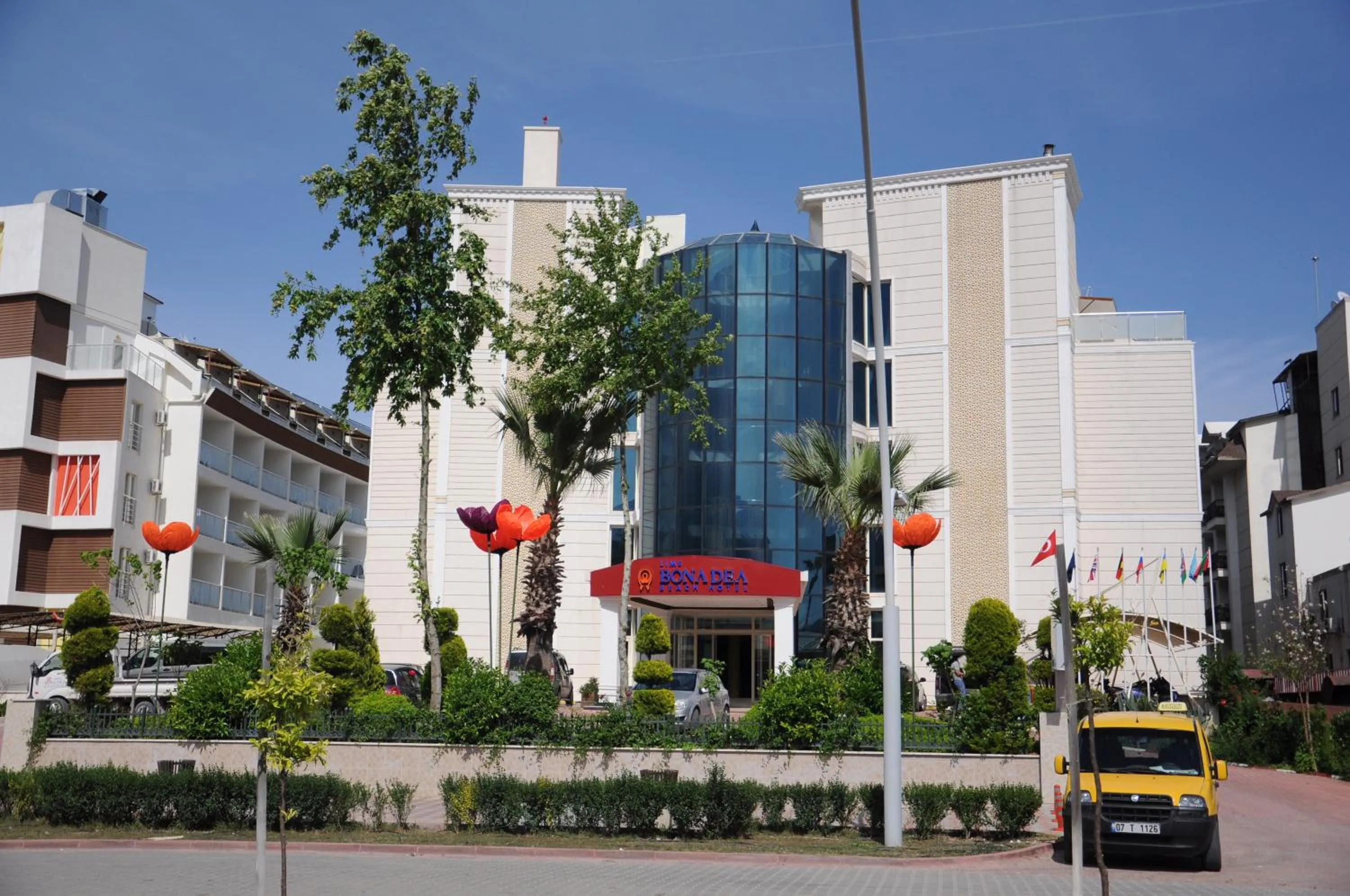 Facade/entrance in Lims Bona Dea Beach Hotel