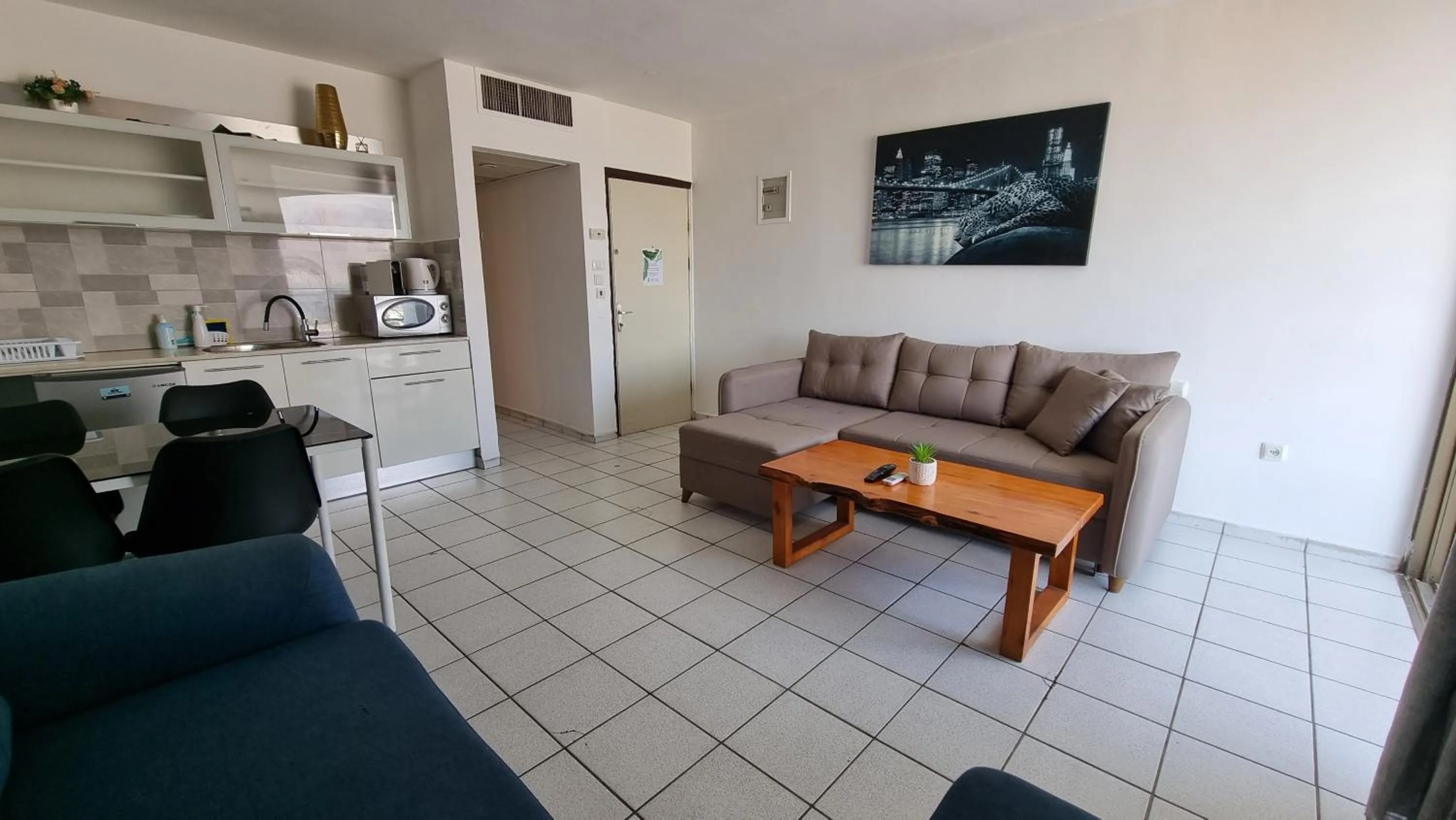 Living room in Lev Eilat Suites
