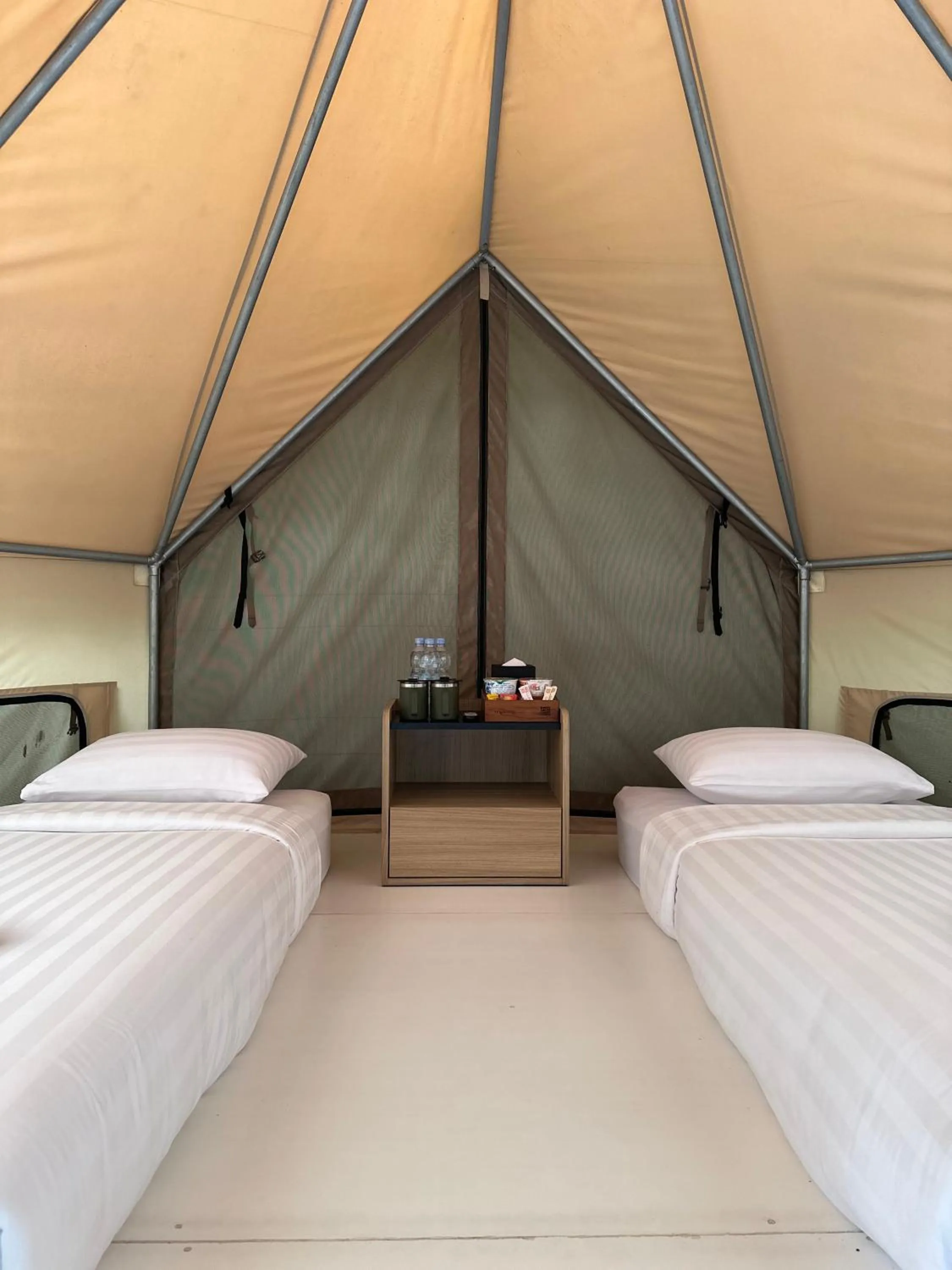 Bed in JSI Resort Megamendung