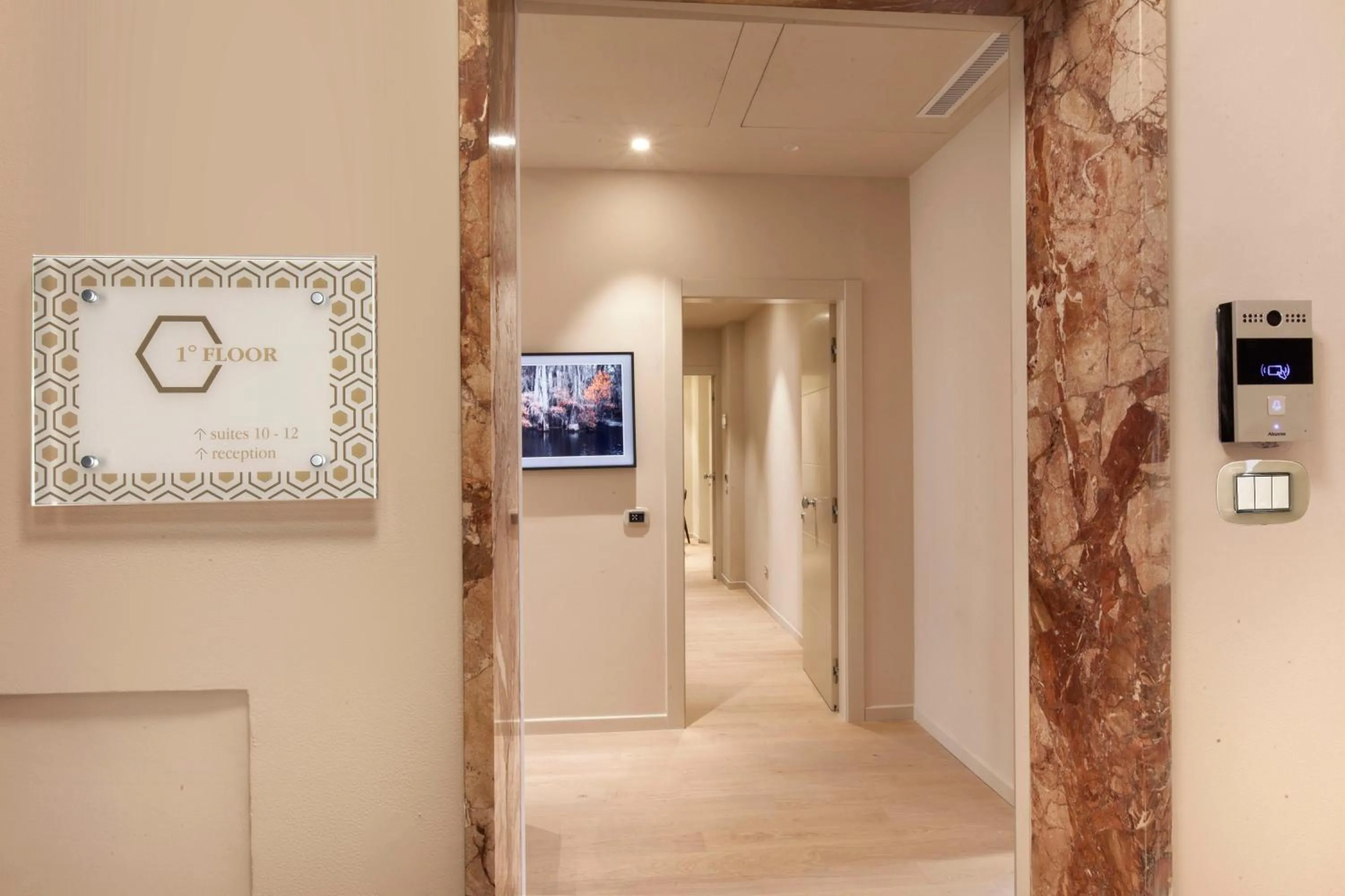 Lobby or reception in Oriana Homèl Verona