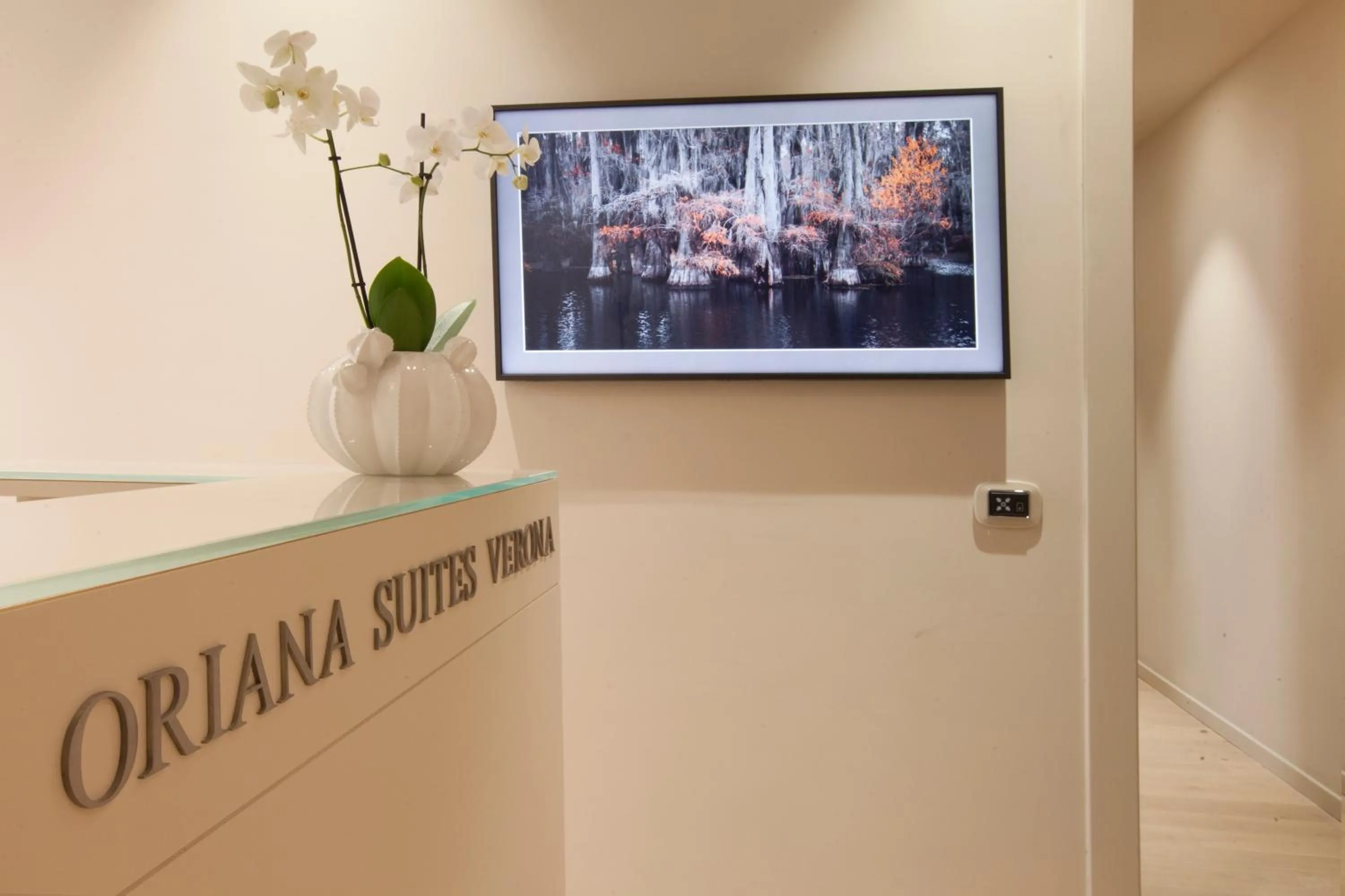 Lobby or reception in Oriana Homèl Verona