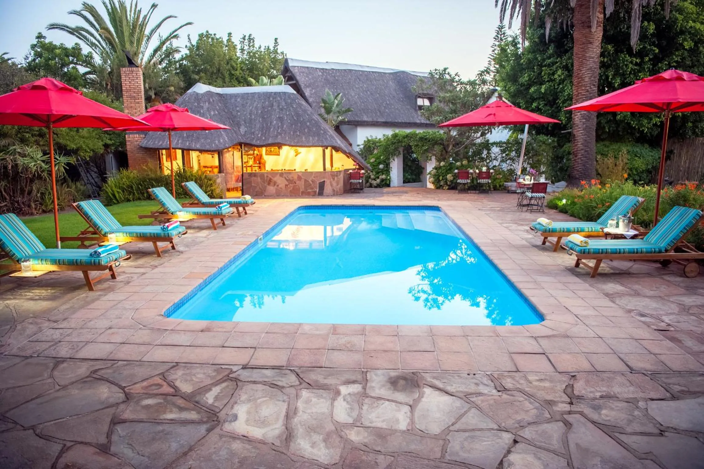 Patio in Easy Five Guest House