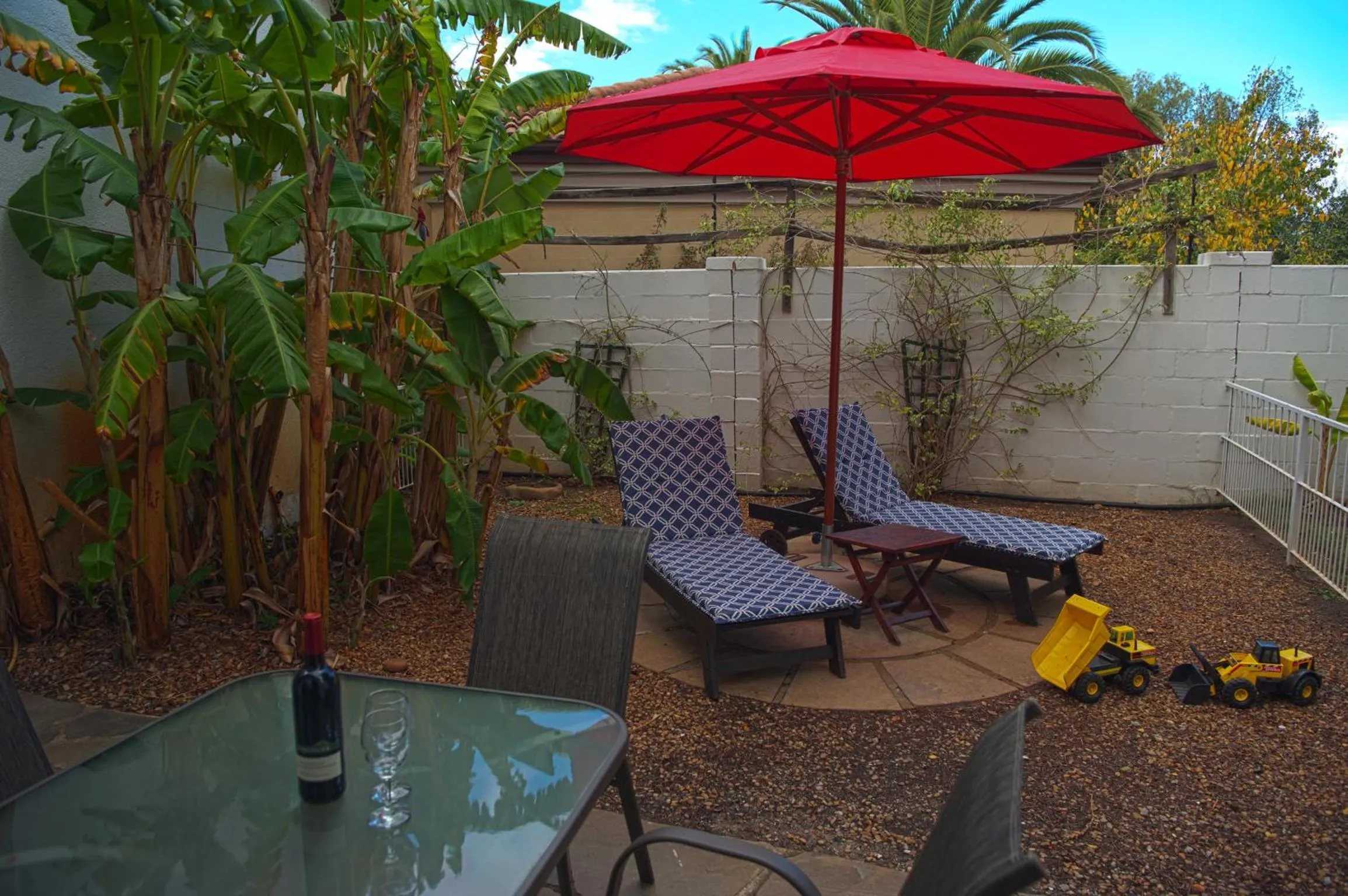 Patio in Easy Five Guest House