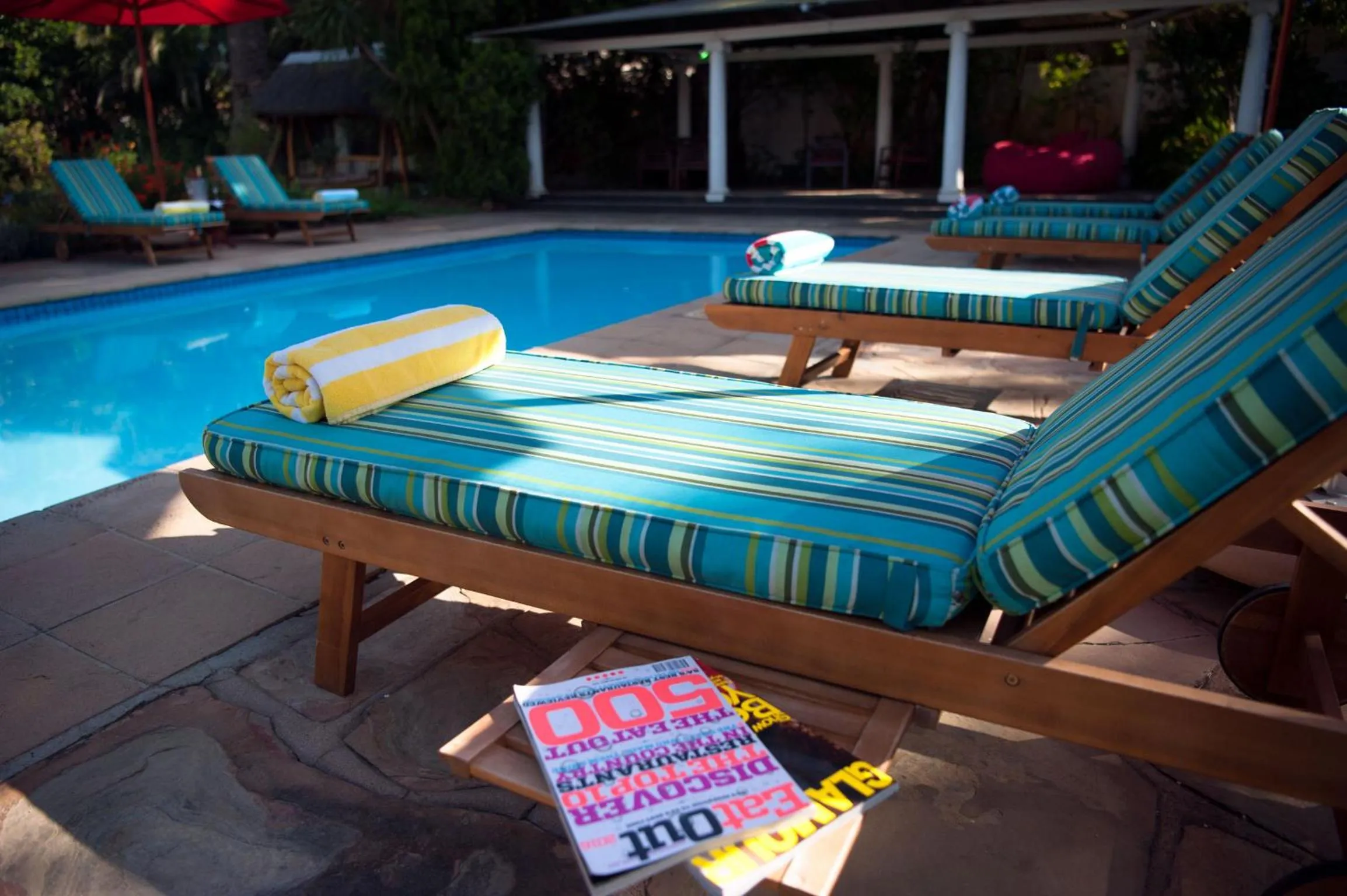 Patio in Easy Five Guest House