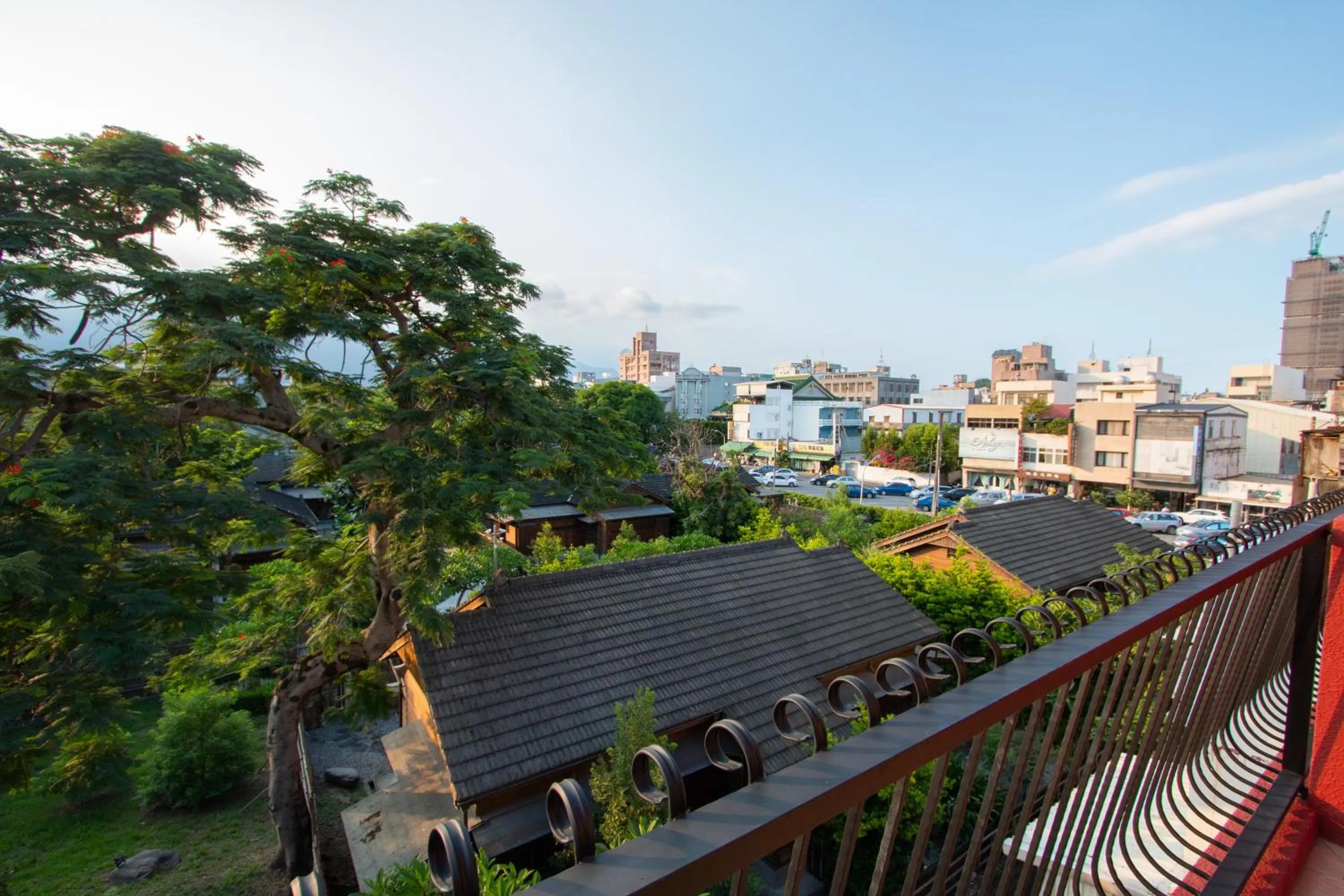 Balcony/Terrace in Love Inn