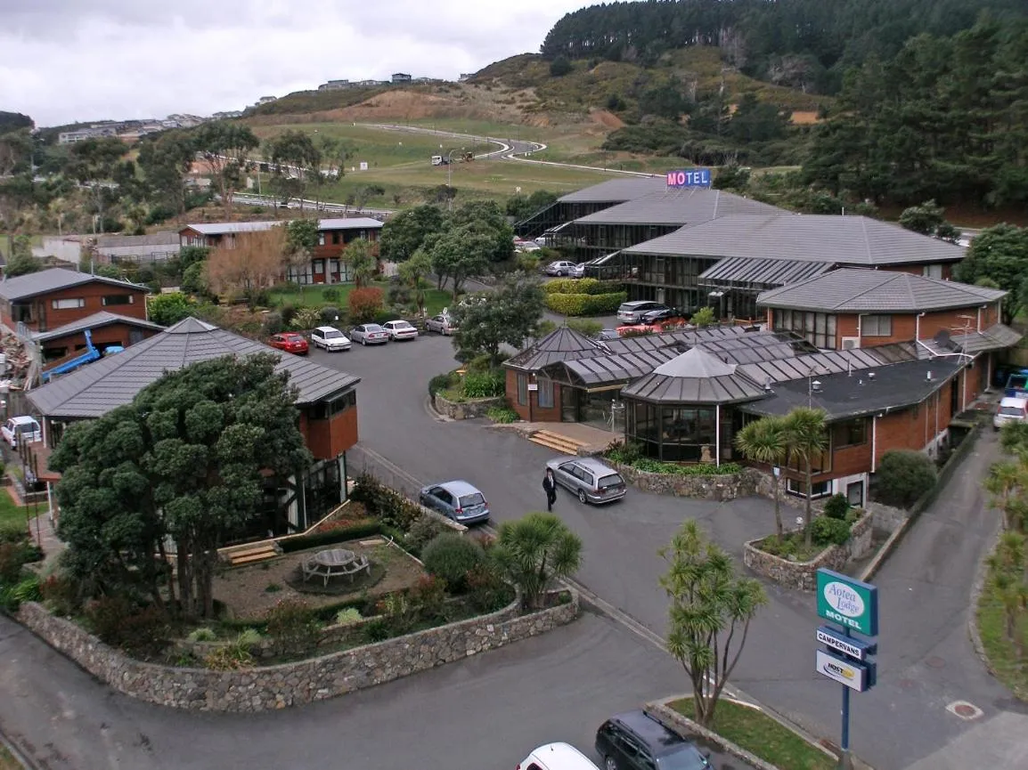 Bird's eye view in Aotea Lodge Porirua