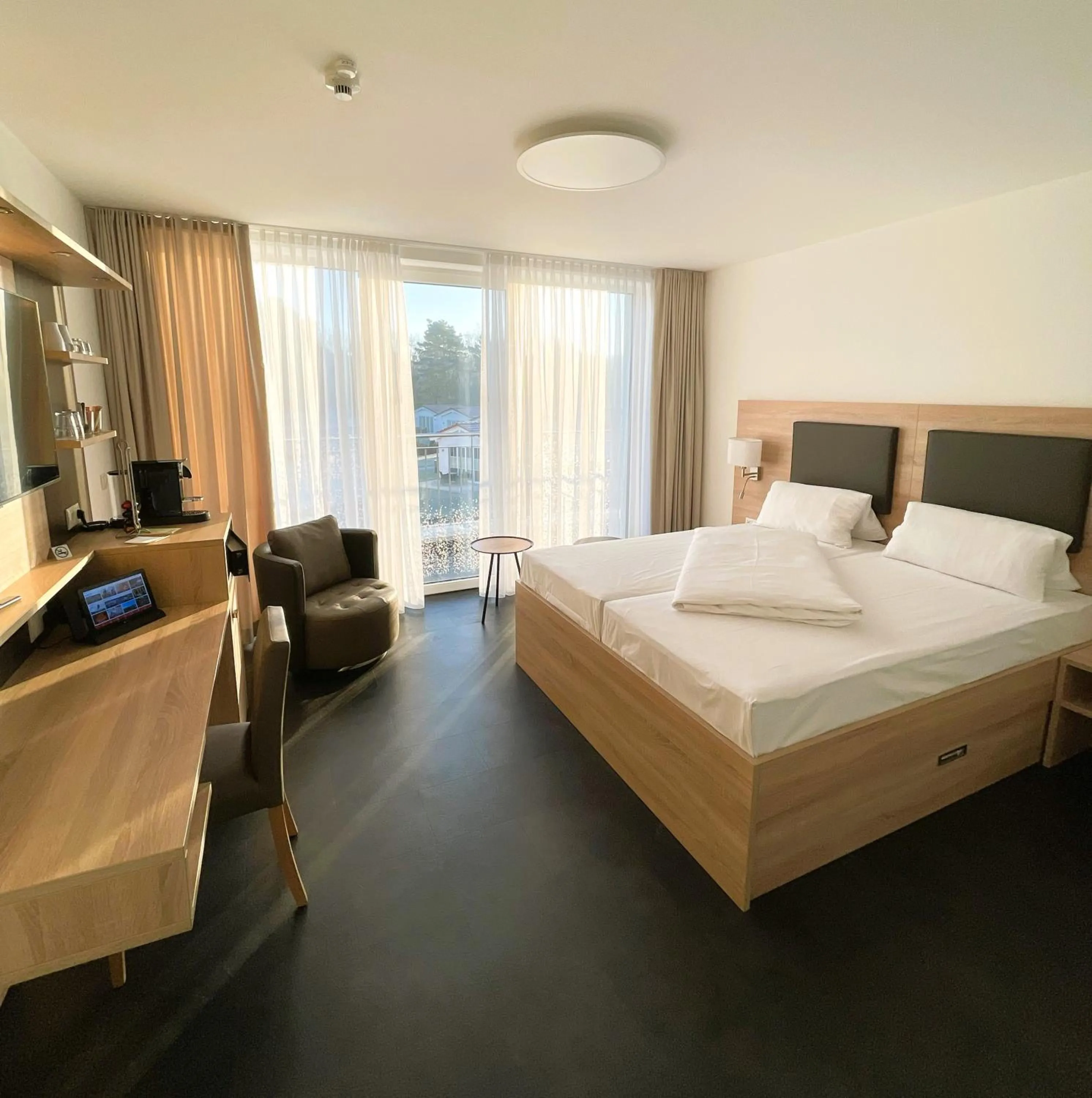 Bed in Havellandhalle Resort - Hotel, Sport und Wellness