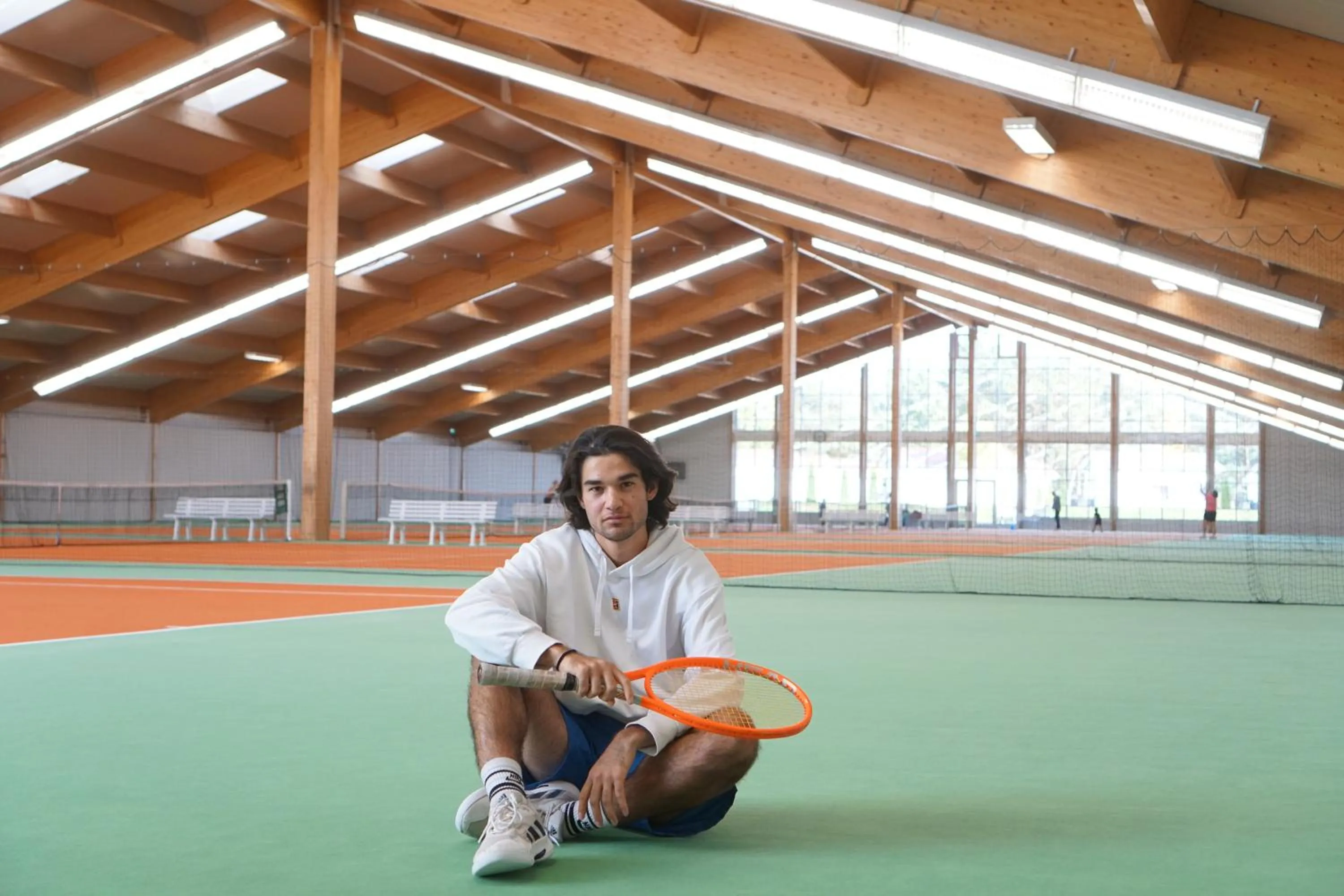 Tennis court in Havellandhalle Resort - Hotel, Sport und Wellness