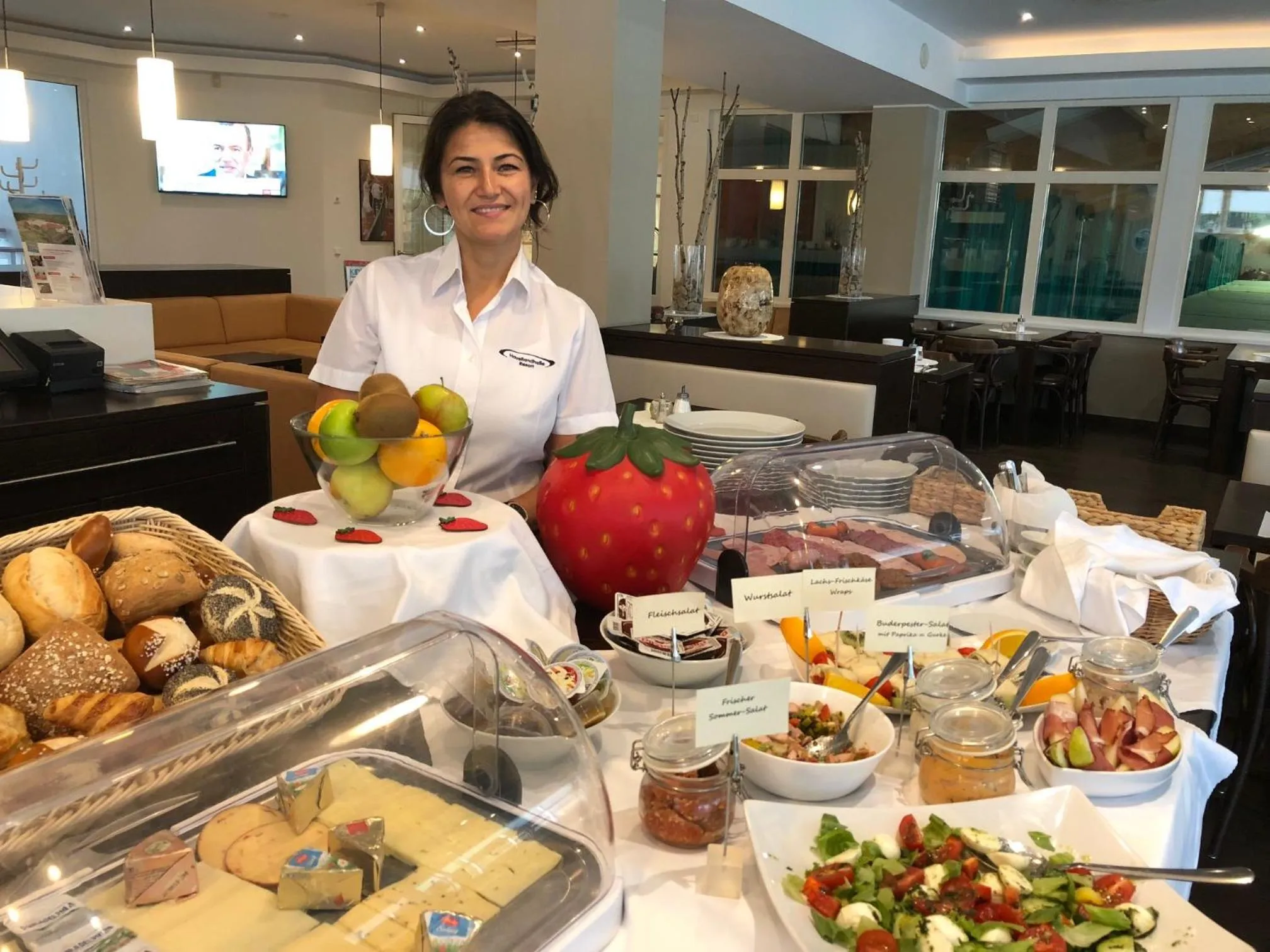 Breakfast in Havellandhalle Resort - Hotel, Sport und Wellness