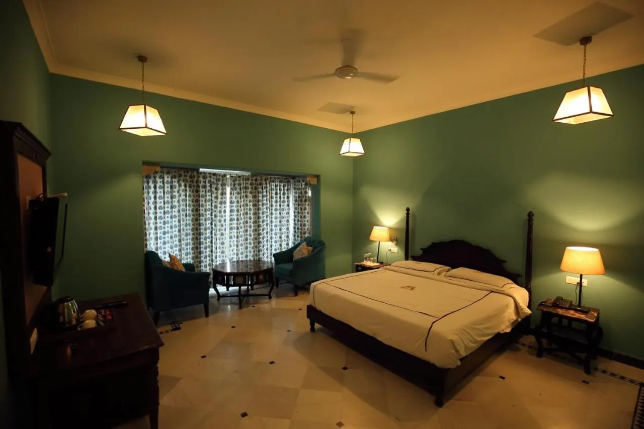 Bedroom, Bed in Shahpura Kumbhal Villas