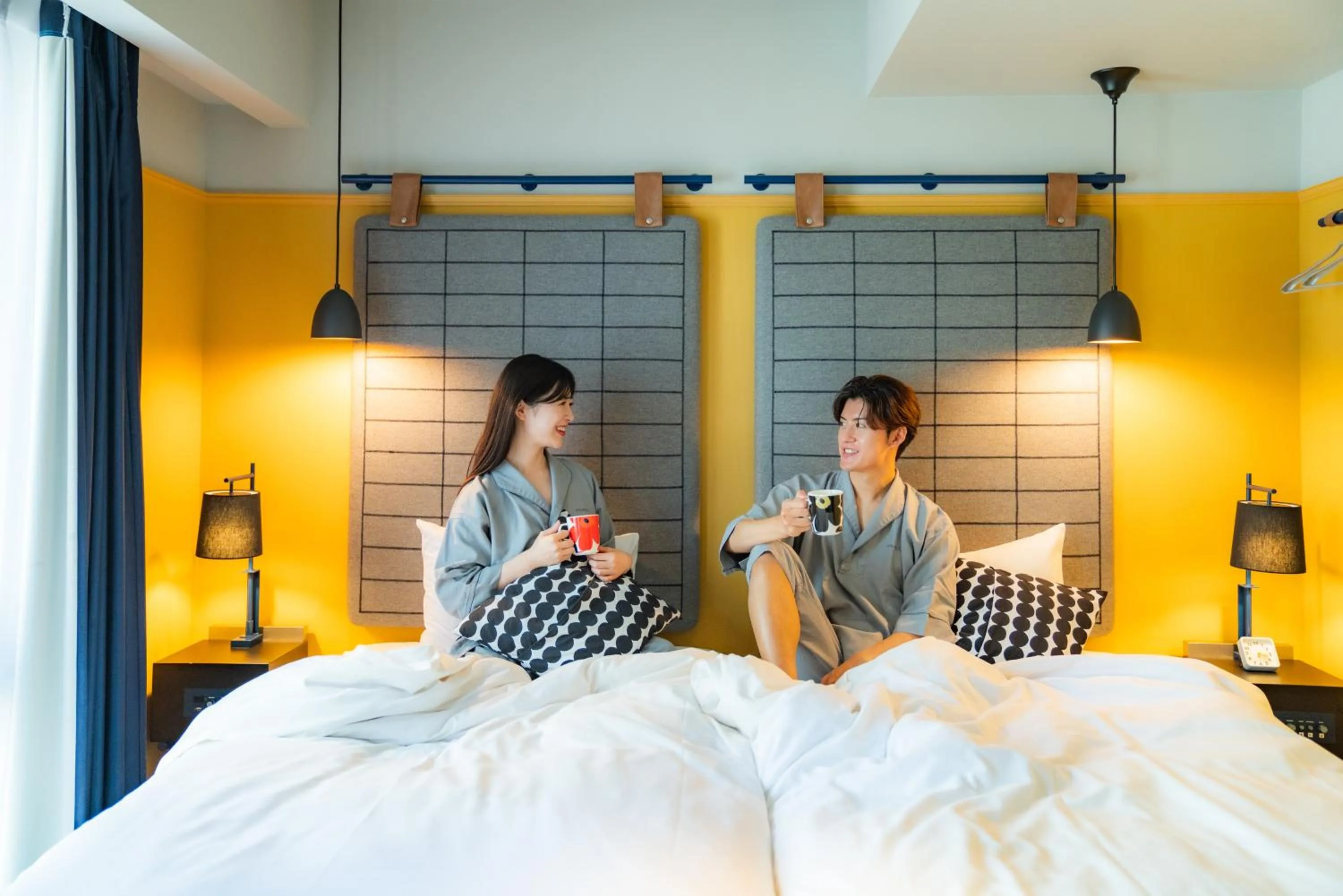 Bed in Hotel Resol Yokohama Sakuragicho