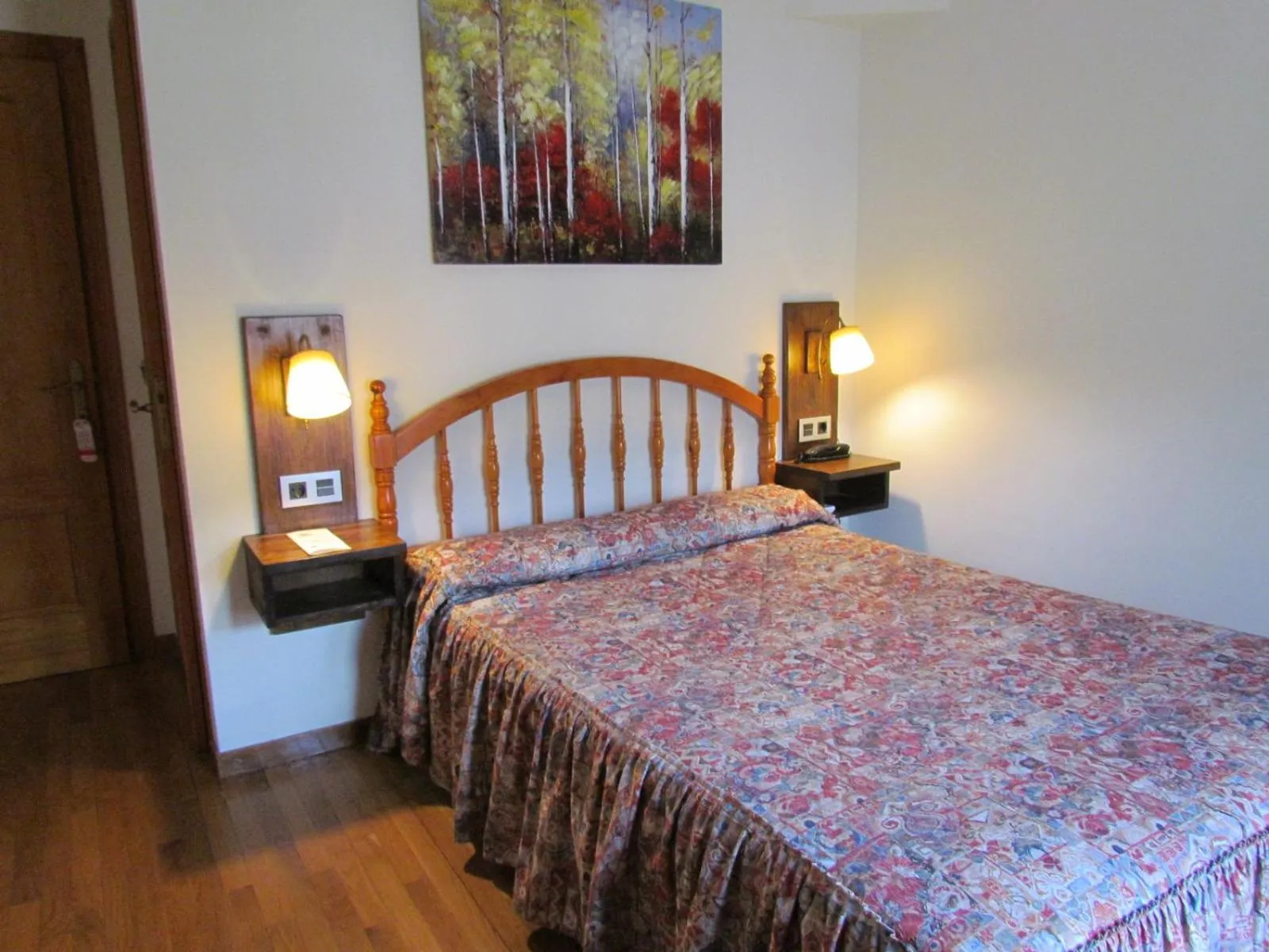 Bed in Hotel Las Nieves